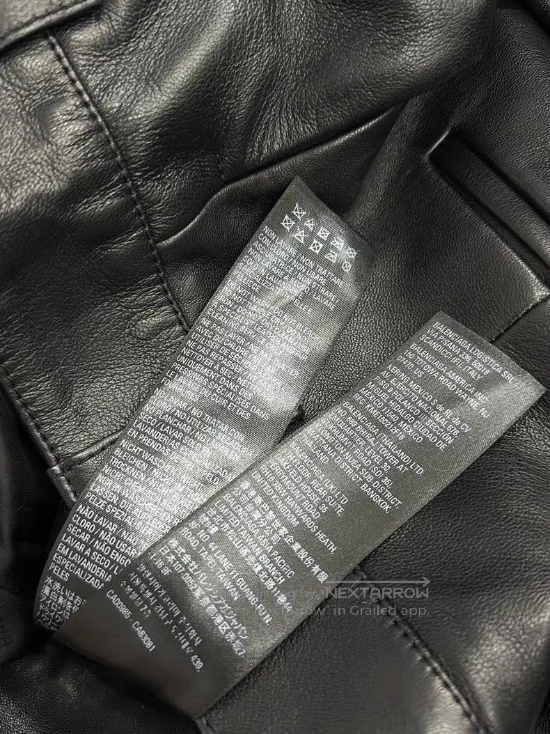 Balenciaga Balenciaga Black leather trousers Size US 36 / EU 52 - 6 Thumbnail
