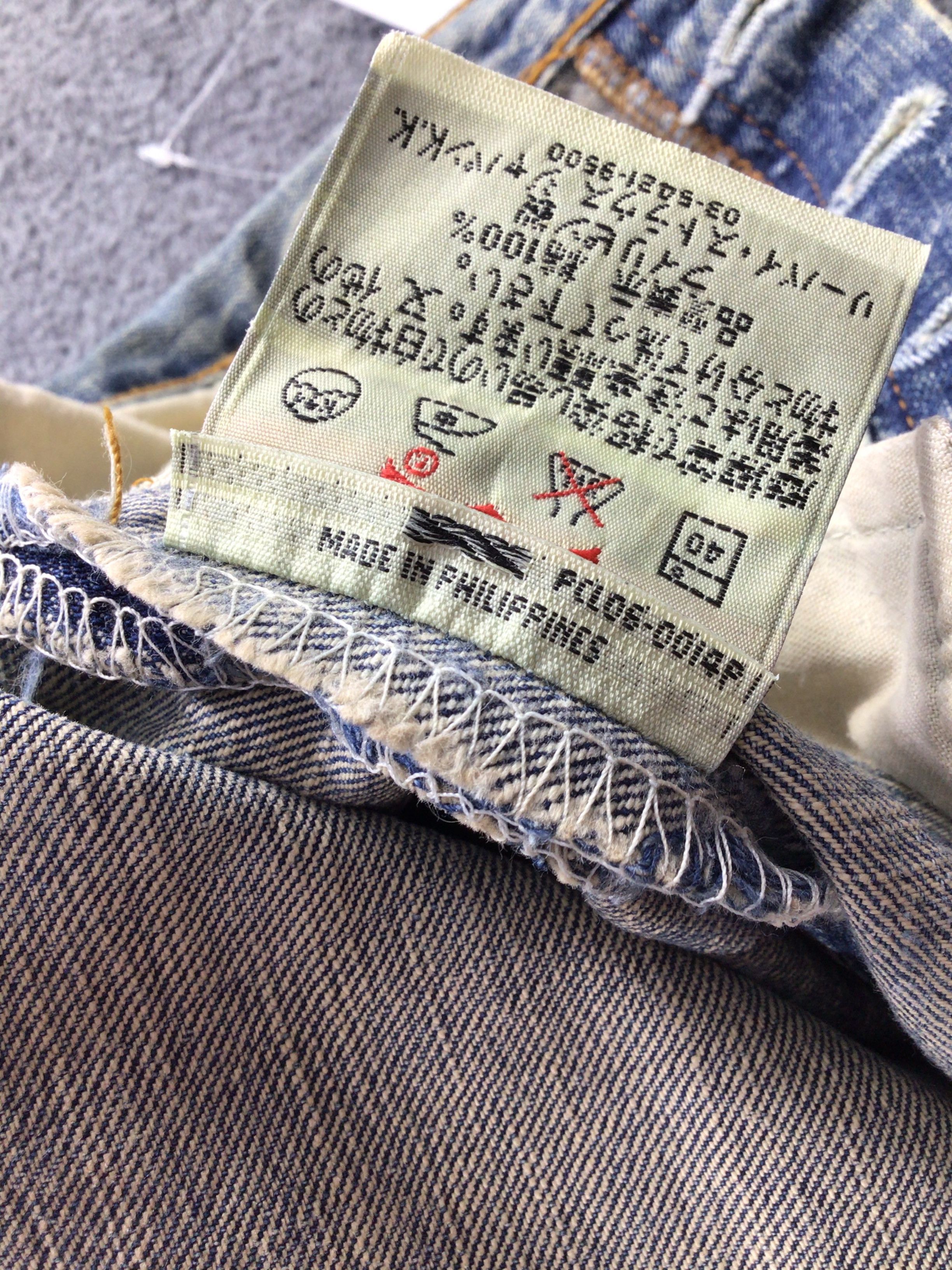 Levi's Vintage 90s Dirty Levis 501 Jeans-JM575 Size US 34 / EU 50 - 11 Thumbnail