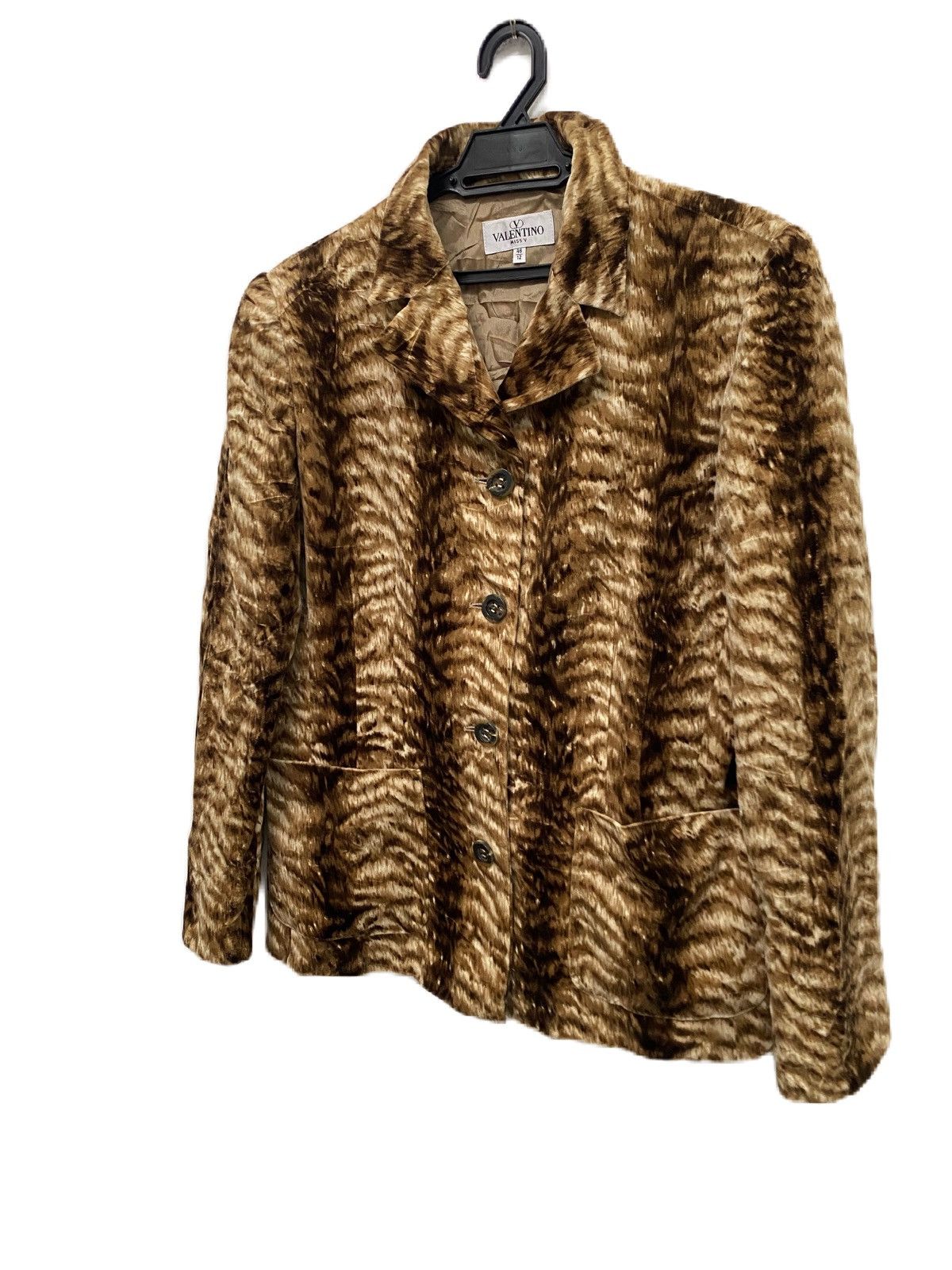 Valentino VALENTINO PARIS MISS V LEOPARD DESIGN LUXURY JACKET Size L / US 10 / IT 46 - 3 Thumbnail