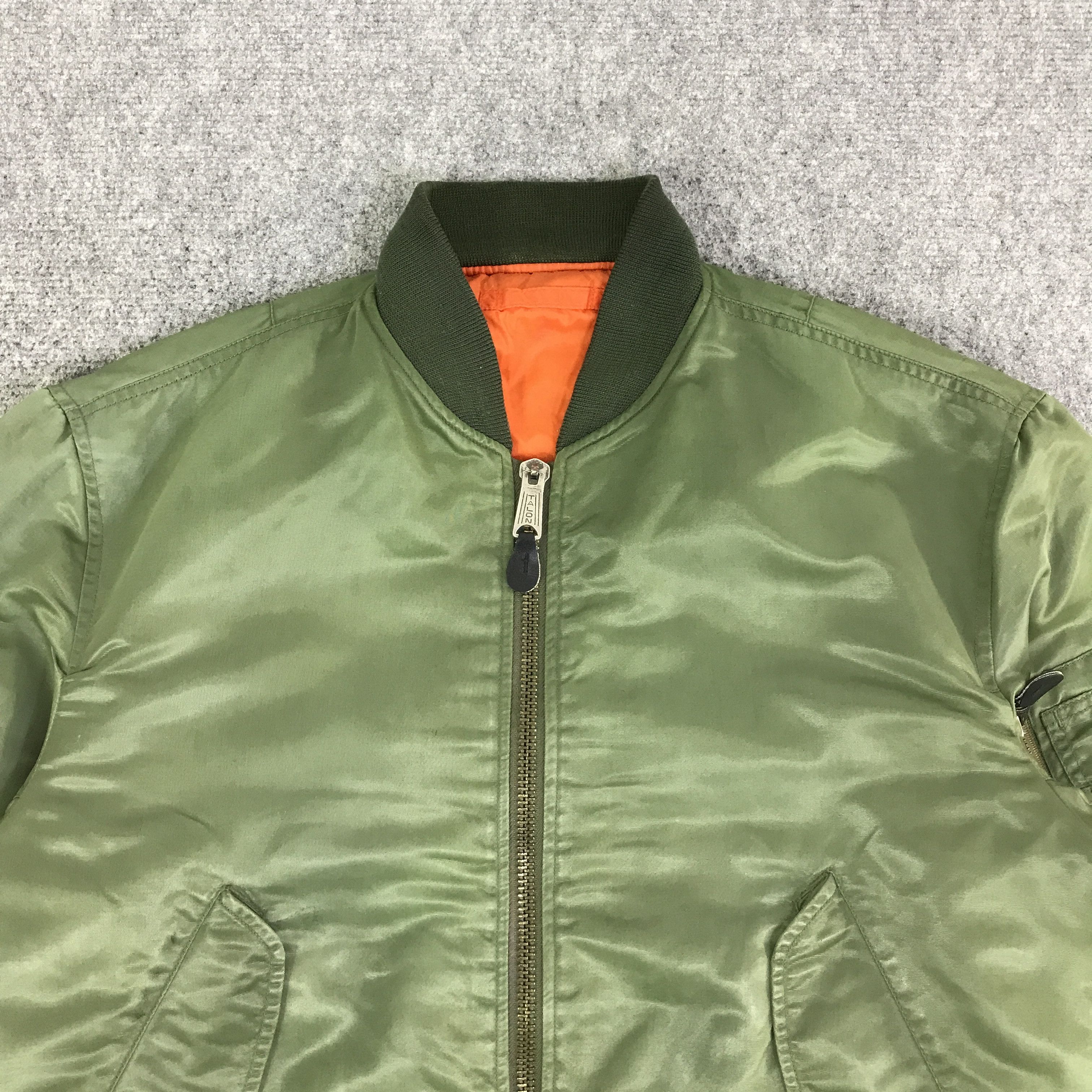 Japanese Brand DOGHOUSE JAPAN BOMBERS GREEN JACKET K101B14 Size US L / EU 52-54 / 3 - 2 Thumbnail