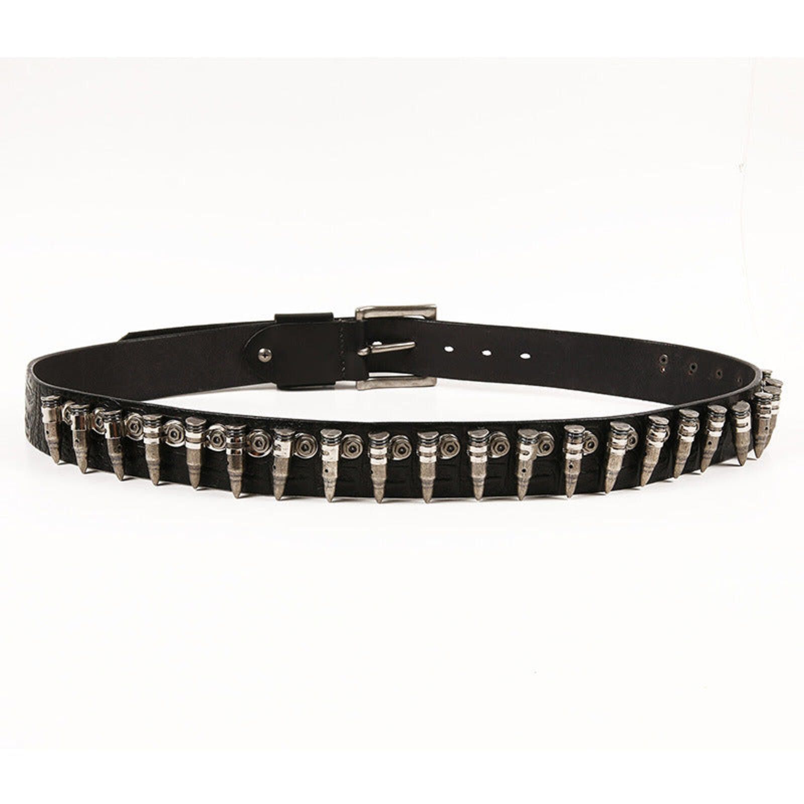 Other Bullet Rivet Studded Leather Belt Size ONE SIZE - 4 Thumbnail