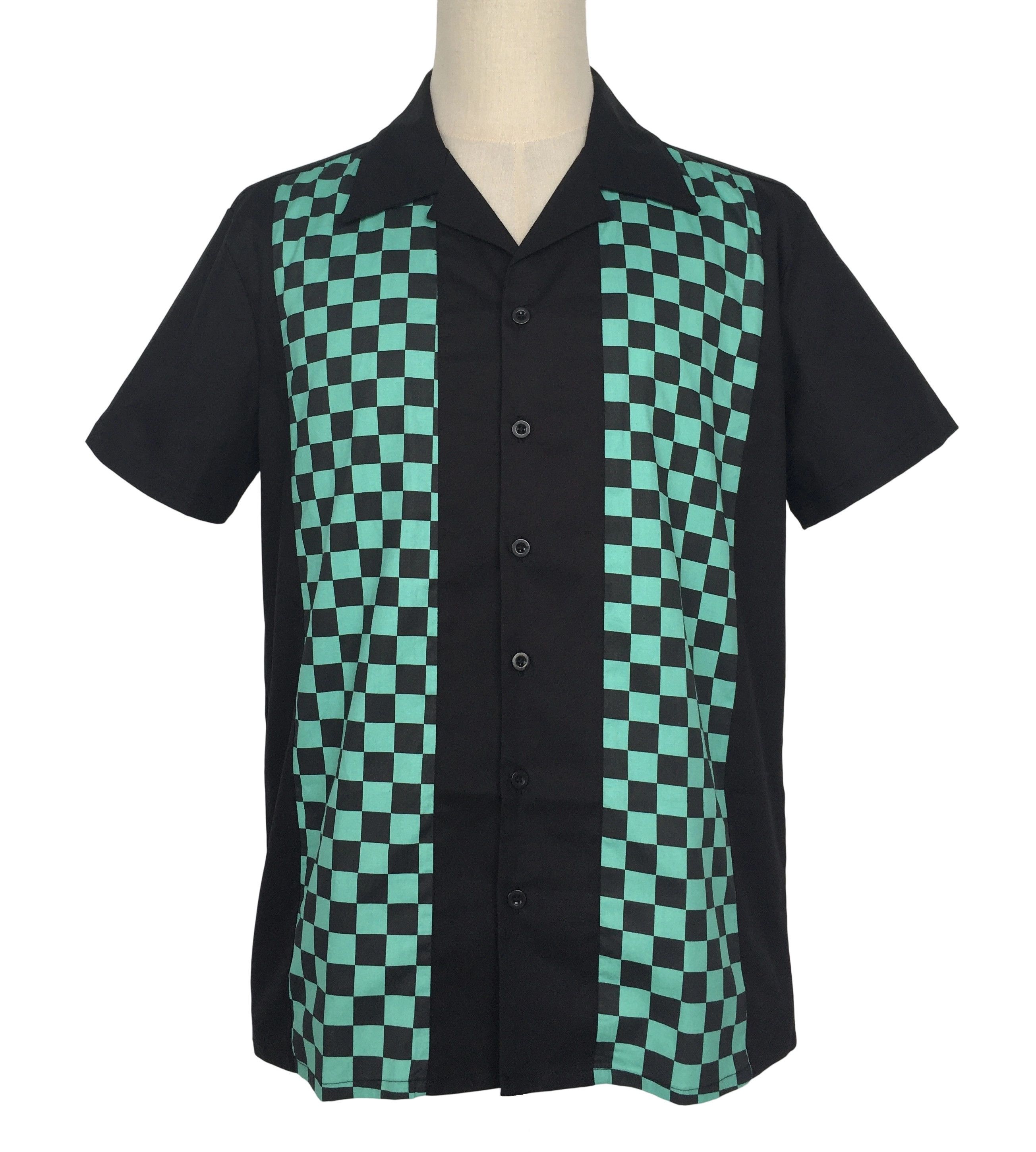 Other Loose Shirt Cuban Style Retro Bowling Shirts For Men Size US M / EU 48-50 / 2 - 1 Thumbnail