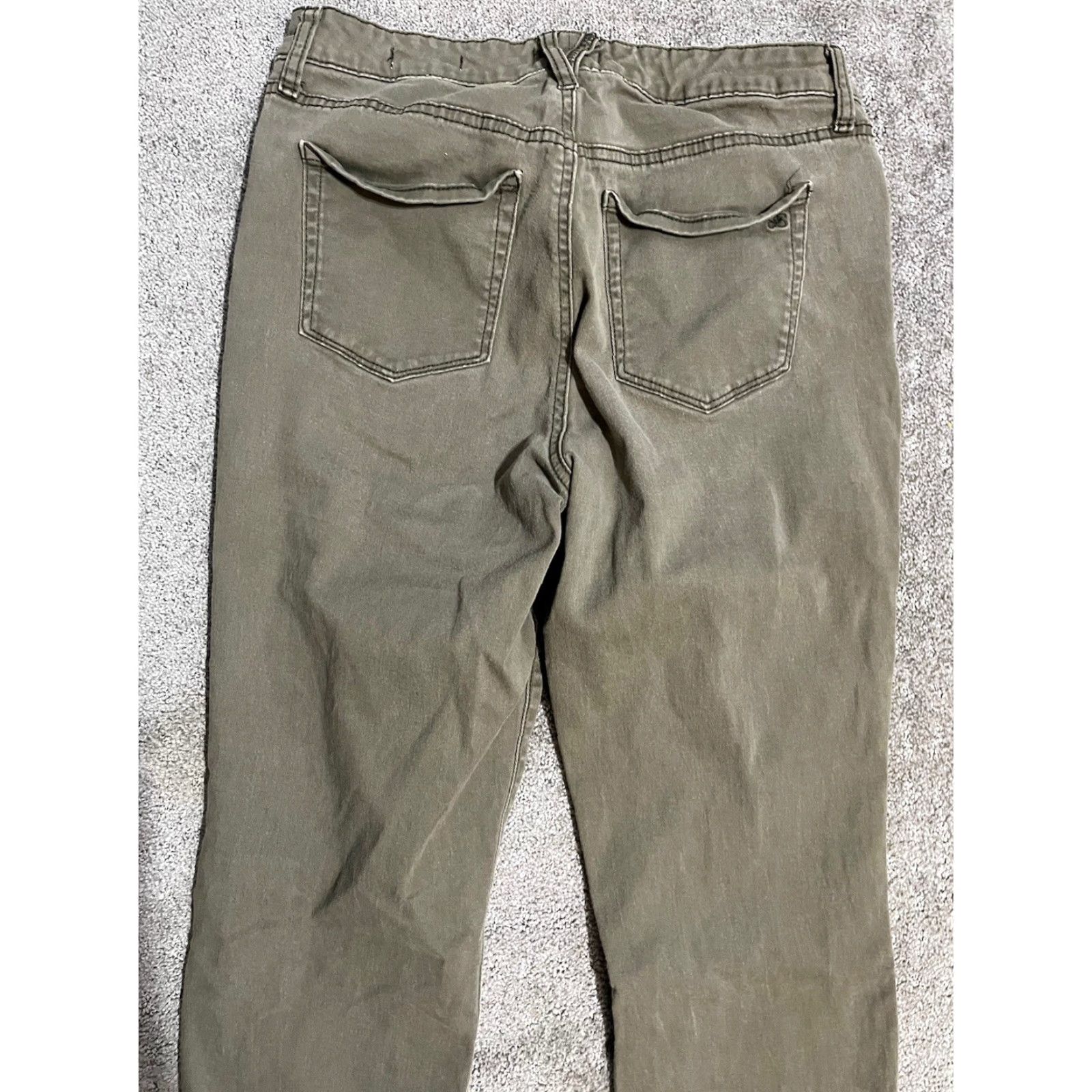 Jessica Simpson Jessica Simpson Jeans Women's Size 8/29 Relaxed Skinny Crop Brown Denim 5-Pocket Design Slim Adult Jeans Size 30" / US 8 / IT 44 - 4 Thumbnail