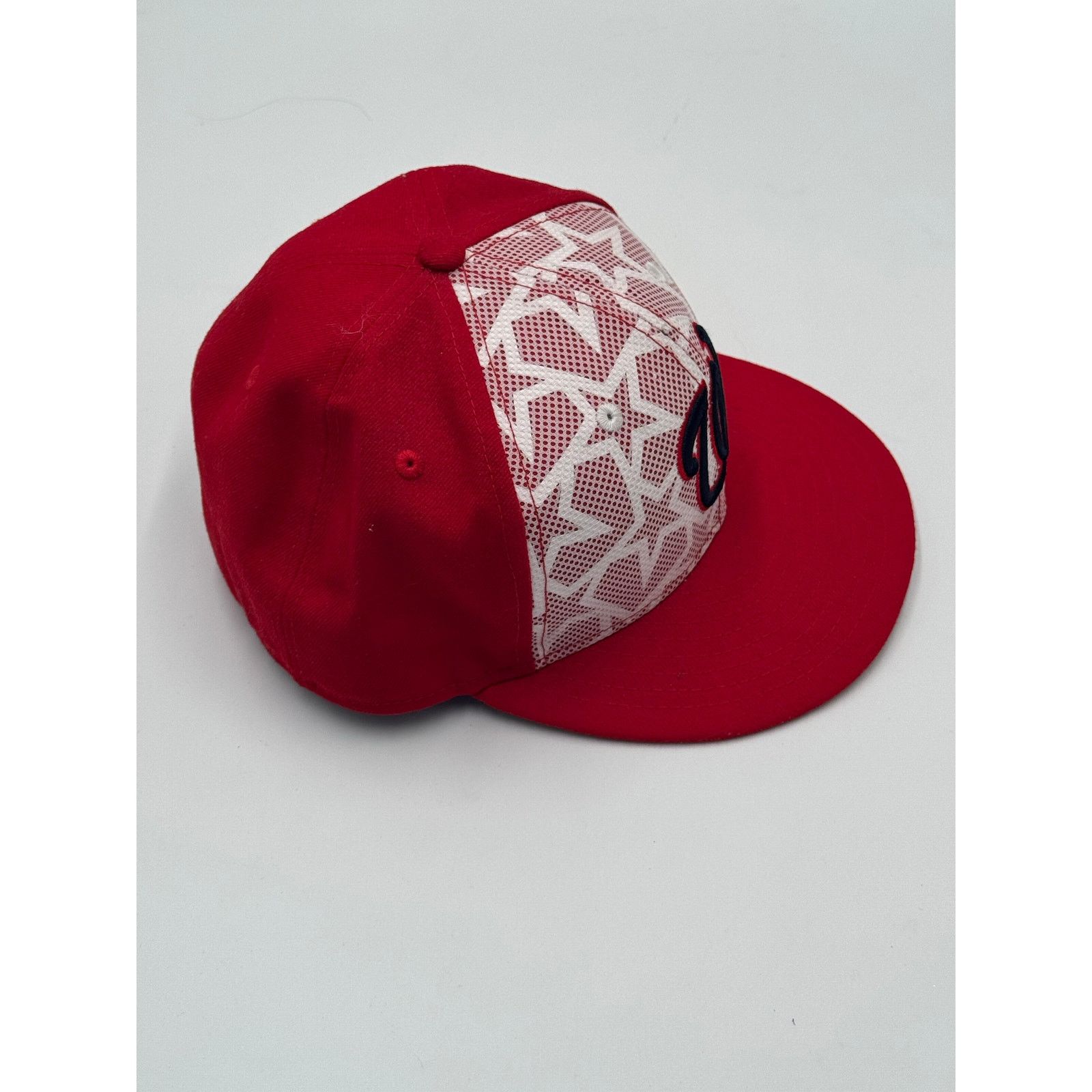 New Era Washington Nationals New Era 59FIFTY Hat Red Stars 7 1/4 Size ONE SIZE - 4 Thumbnail