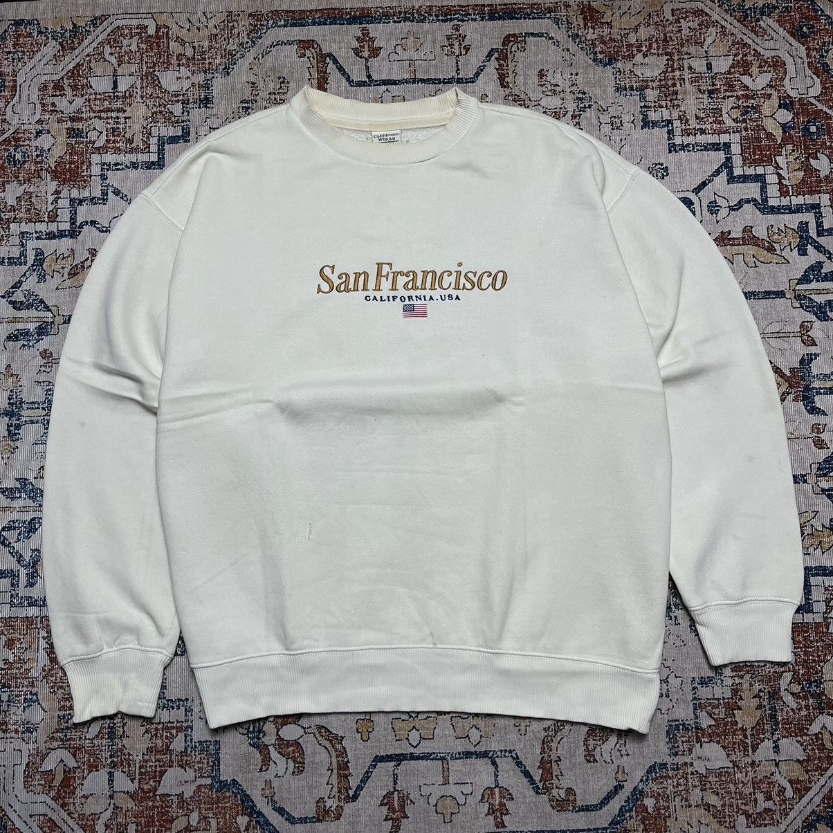 Who A.U. Who.a.u San Francisco Mini Flag 🇺🇸 Sweatshirts Size M / US 6-8 / IT 42-44 - 1 Thumbnail