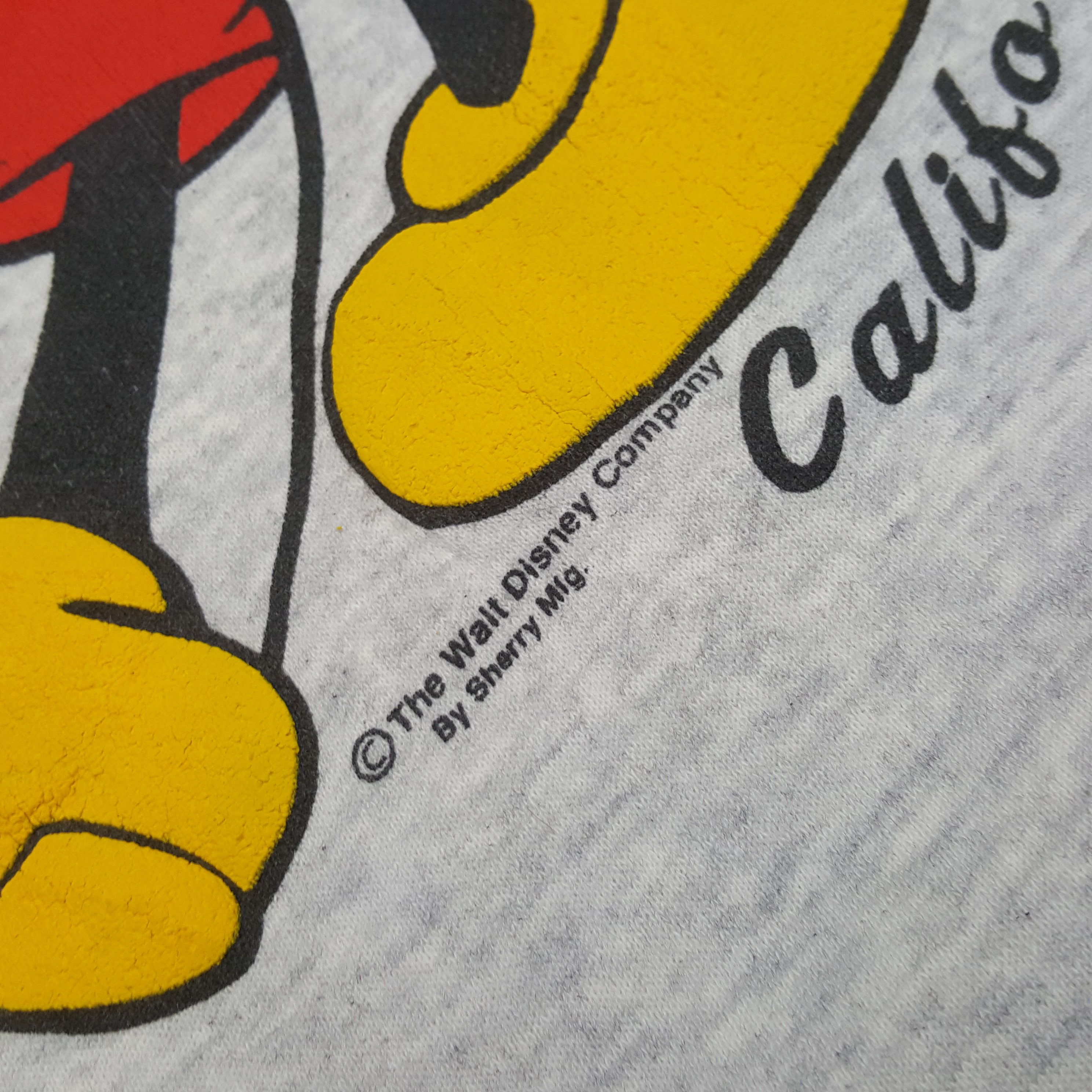 Disney Mickey Mouse Disney Character Vintage Sweatshirt RR6 Size US L / EU 52-54 / 3 - 9 Thumbnail