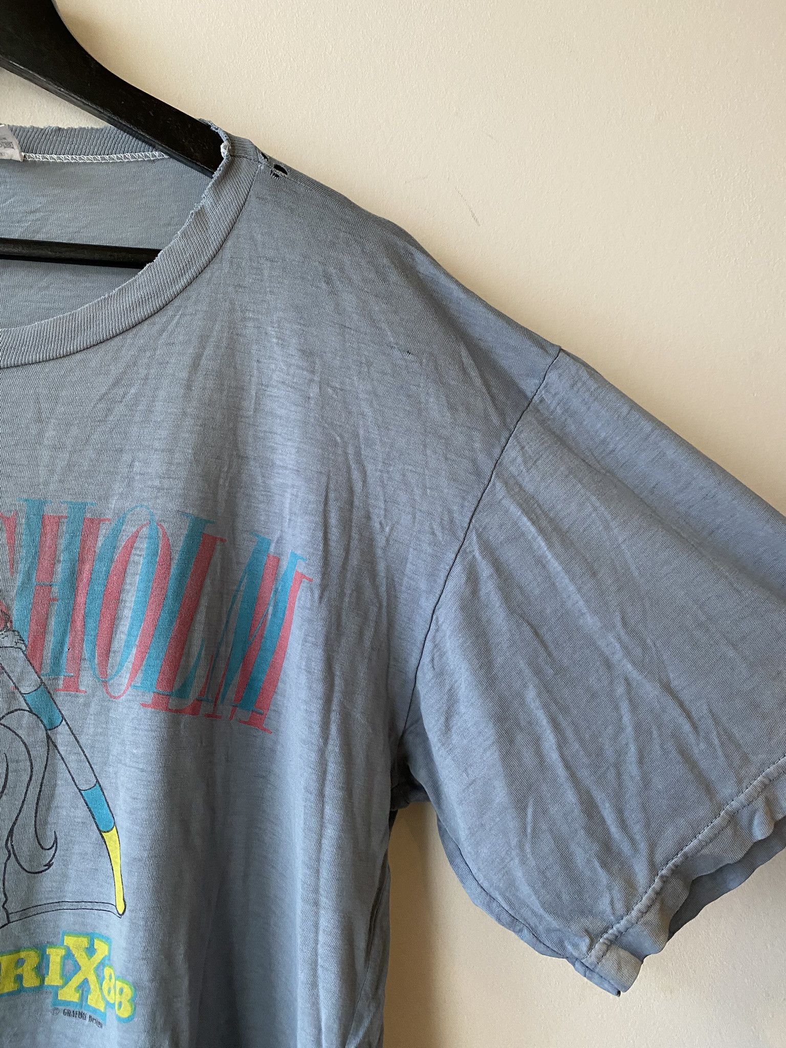 Vintage 1988 Vintage Swedish "Stromsholm Grand Prix" Tee Size US L / EU 52-54 / 3 - 4 Thumbnail