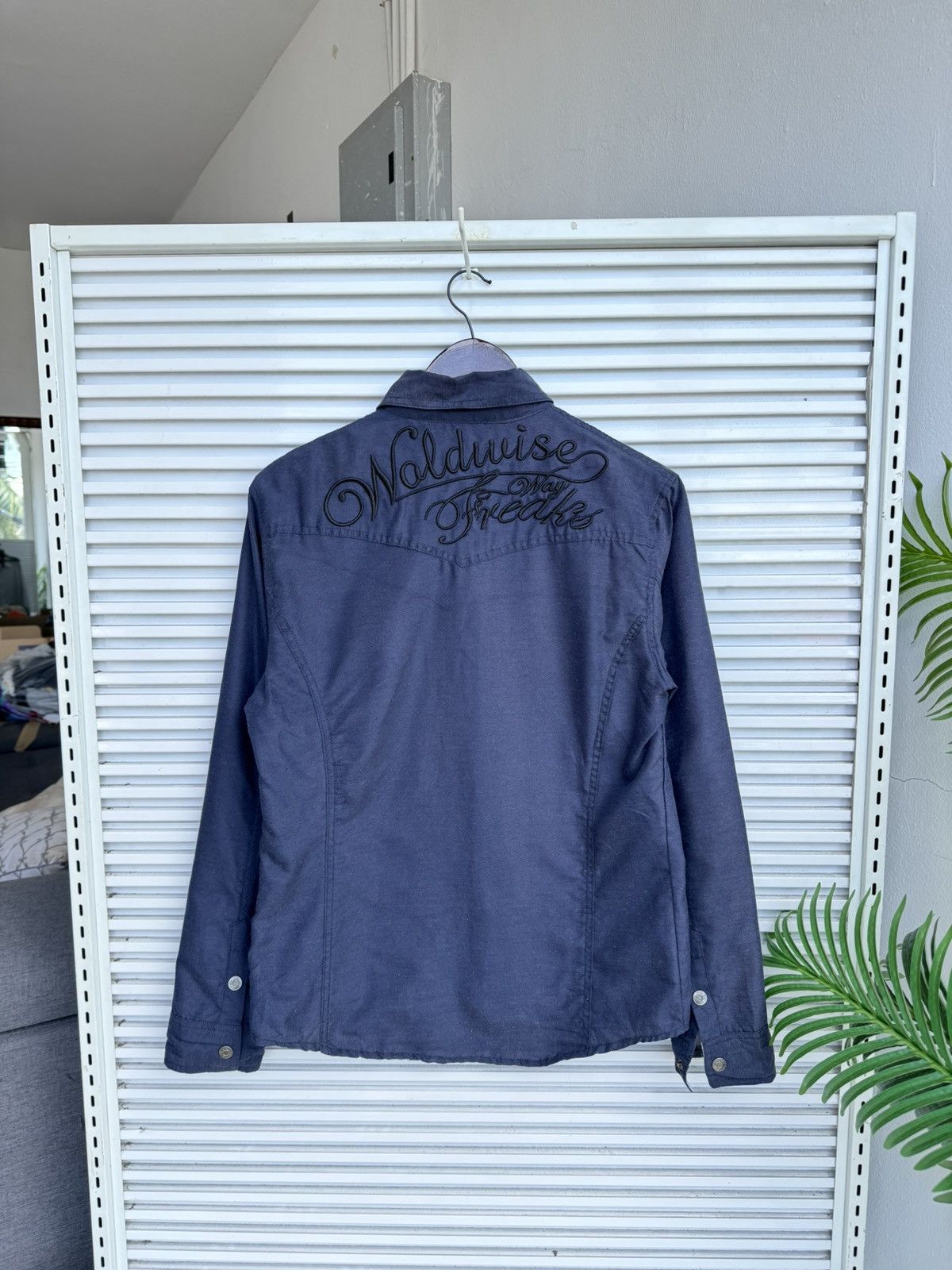 In The Attic × Japanese Brand × Vintage Punk! In The Attic Button Poem Riot Jacket Size US L / EU 52-54 / 3 - 4 Thumbnail