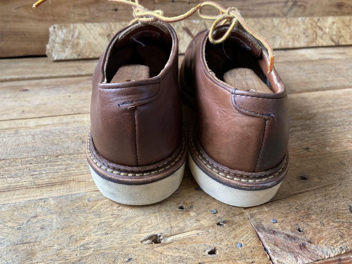 Red Wing Redwing oxford mahogany brown leather shoes style 8109 Size US 7.5 / EU 40-41 - 6 Thumbnail