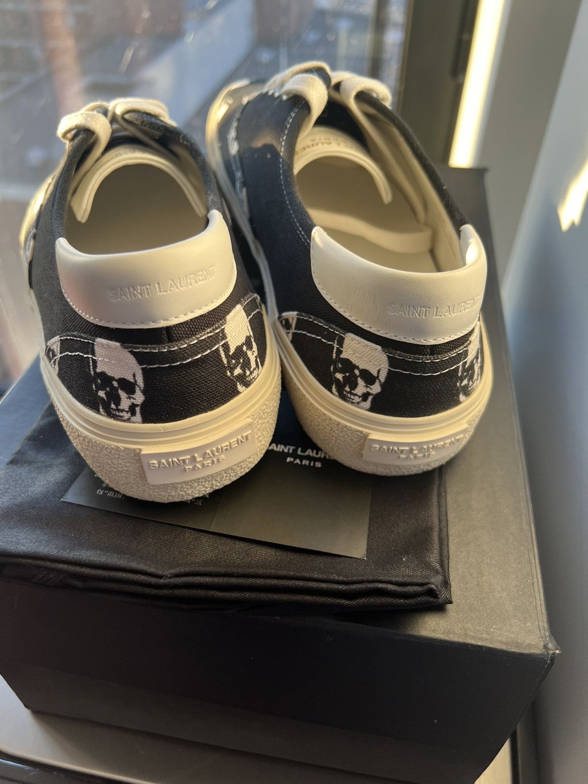 Hedi Slimane × Saint Laurent Paris Saint Laurent Skull Skate 20 sneakers Size US 10 / EU 43 - 8 Thumbnail