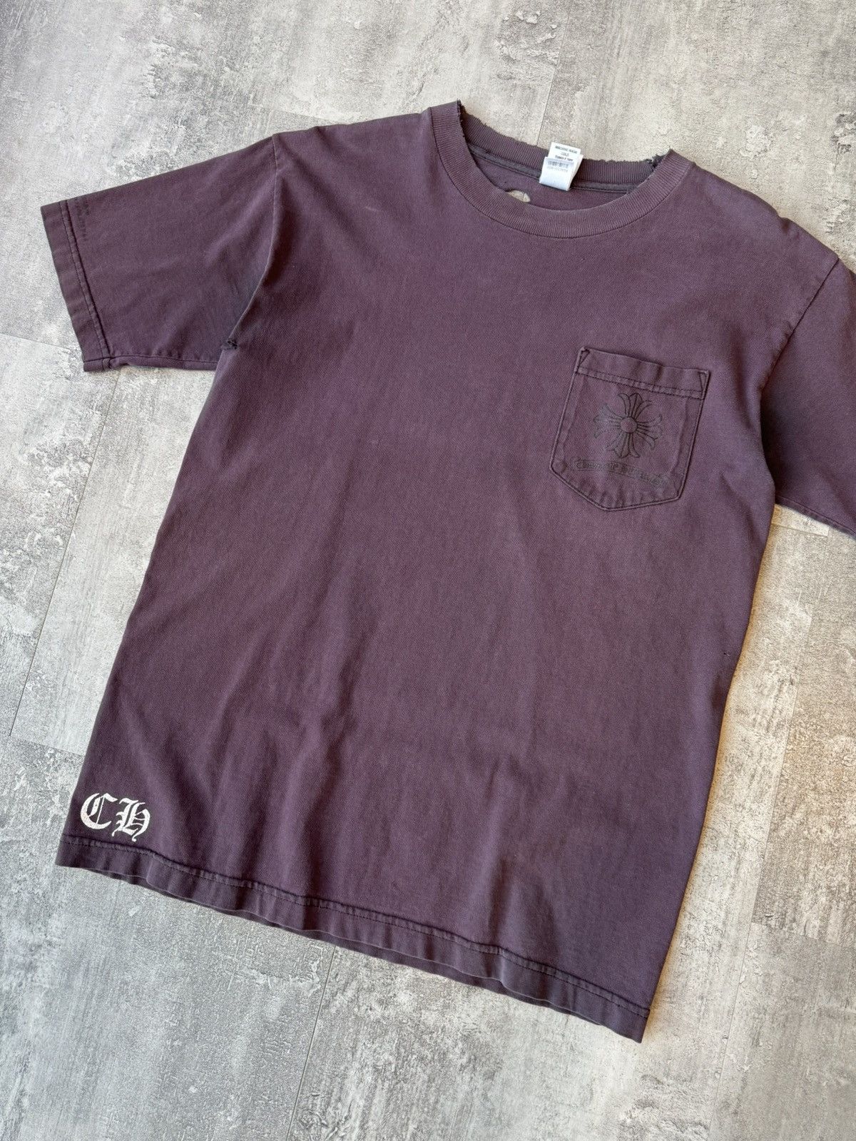 Chrome Hearts Vintage Faded Chrome Hearts Plus Tee Size US M / EU 48-50 / 2 - 6 Thumbnail