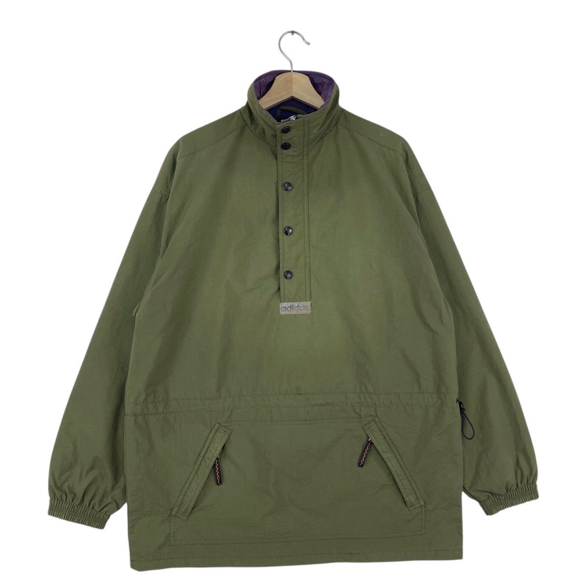 Adidas × Vintage 90’s Adidas Anarok Pullover Jacket Size US L / EU 52-54 / 3 - 1 Thumbnail