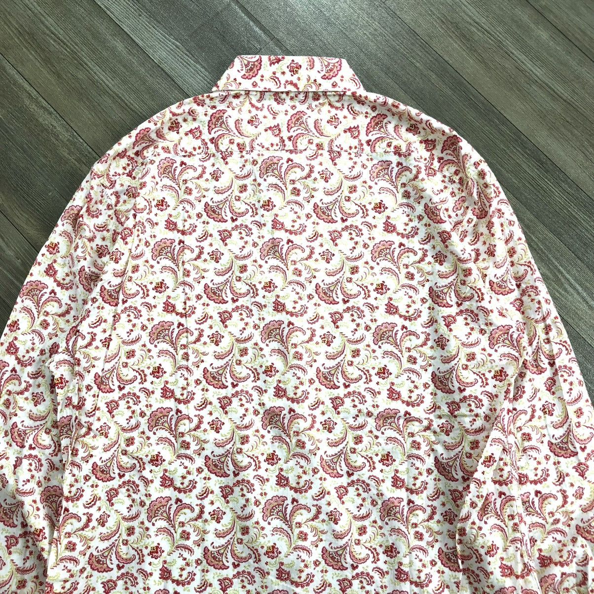 Designer × Vintage × agnes b. Vintage Agnes B. Paris Floral Spring Time Long Shirt Size US S / EU 44-46 / 1 - 12 Thumbnail