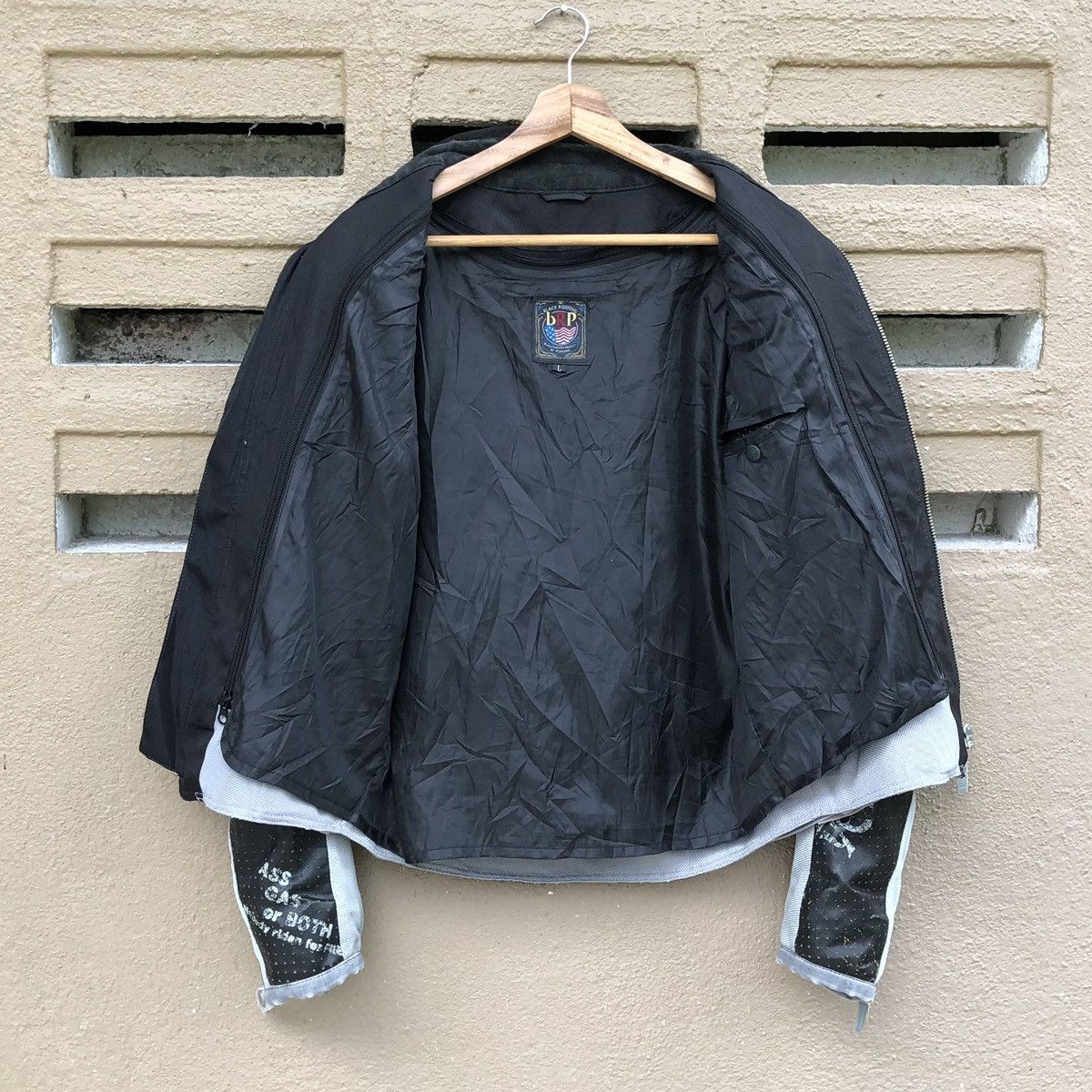 Vintage Yellow Corn BRP Breakers Mix Leather Racing Jacket