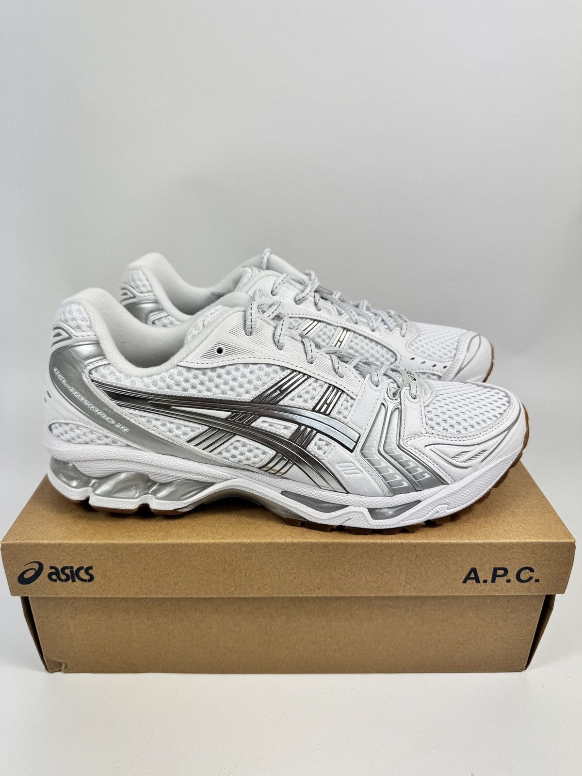 Asics + A.P.C GEL KAYANO 14 SNEAKERS Size US 11.5 / EU 44-45 - 1 Thumbnail