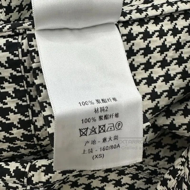Dior Dior Black Polyester Checkered Women's Jacket . Size XS / US 0-2 / IT 36-38 - 8 Thumbnail