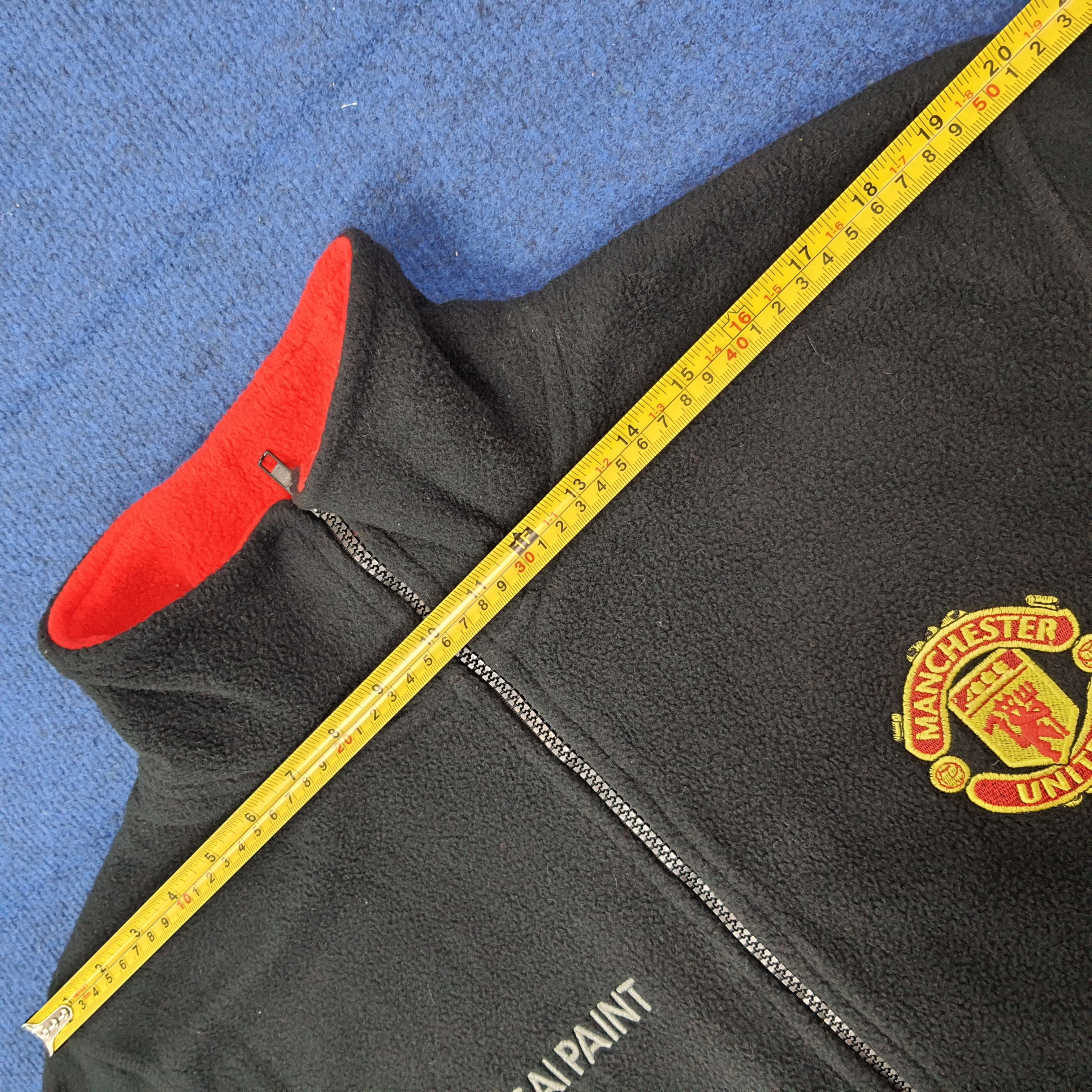 Vintage Vintage Manchester United Zipper Fleece Jacket C264N7 Size US L / EU 52-54 / 3 - 11 Thumbnail