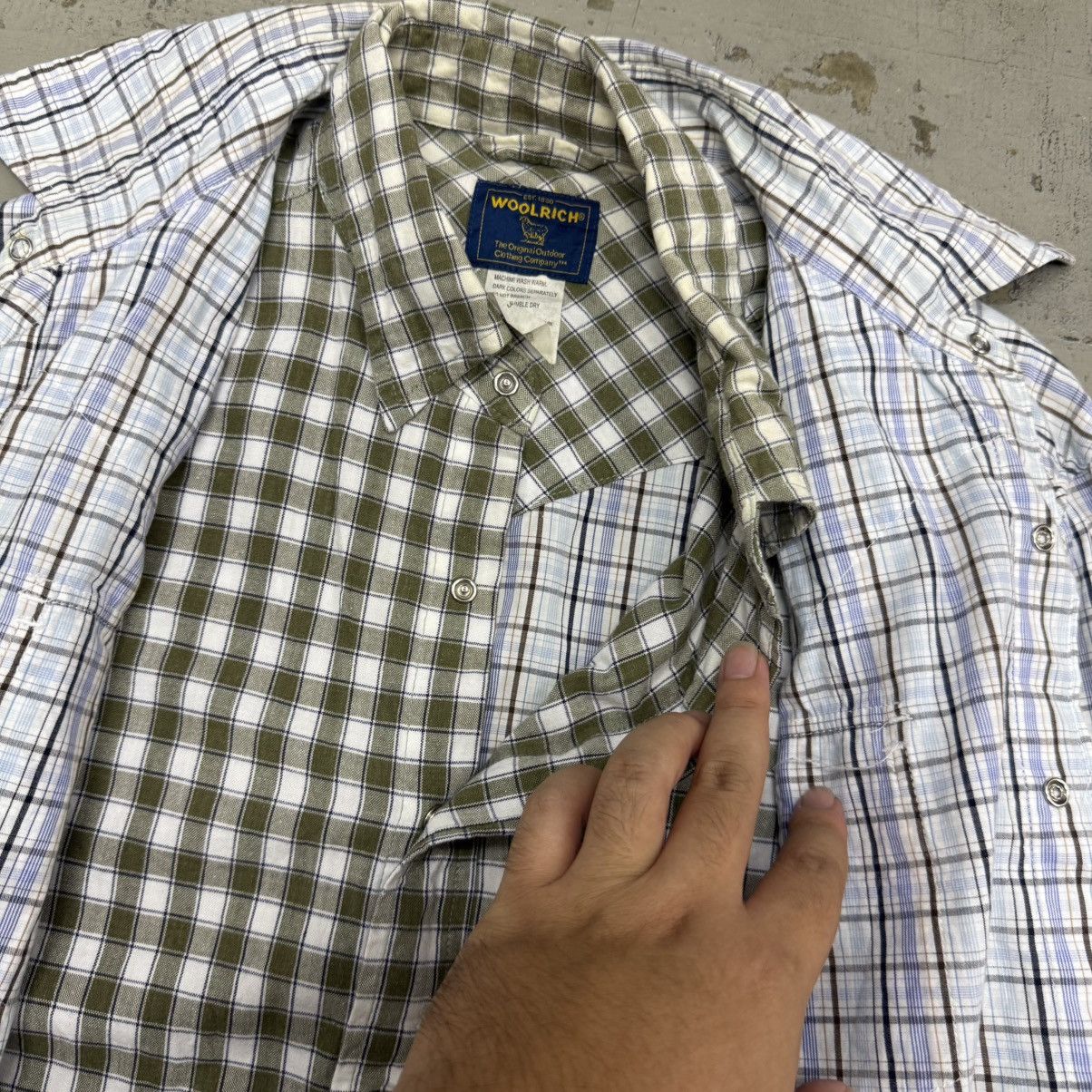 Woolrich Woolen Mills Woolrich Double Layer Shirt Button Up Size US L / EU 52-54 / 3 - 6 Thumbnail