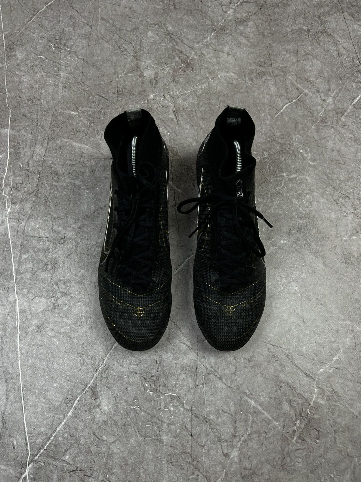Nike Nike Mercurial Superfly 8 Pro FG Black Metallic Gold Size US 9.5 / EU 42-43 - 20 Thumbnail