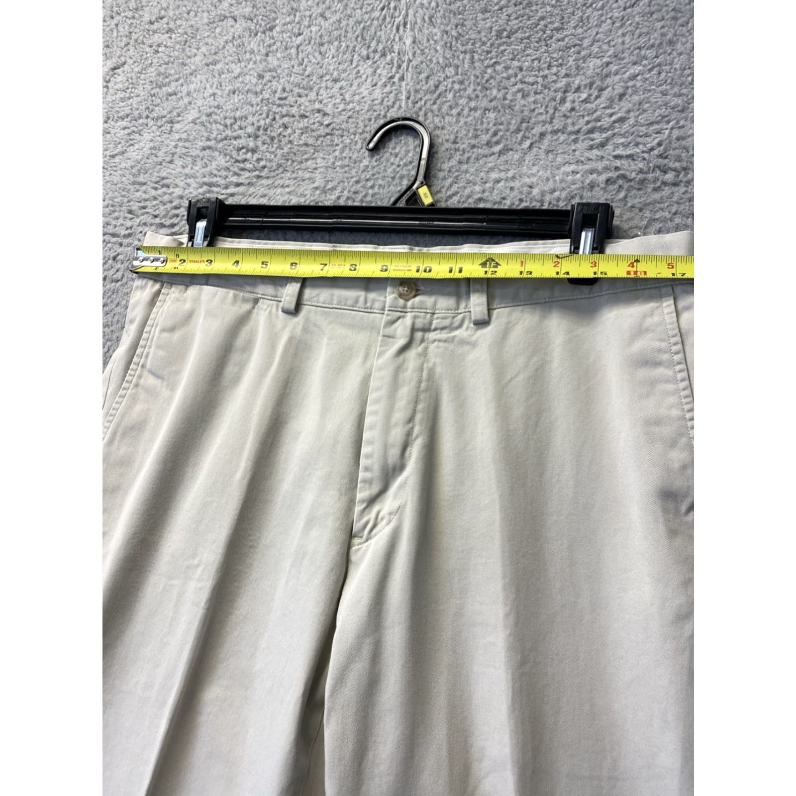 Polo Ralph Lauren VINTAGE Polo Ralph Lauren Chino Pants Mens 35x30 Beige Dress Pants Casual Workwear Size US S / EU 44-46 / 1 - 3 Thumbnail
