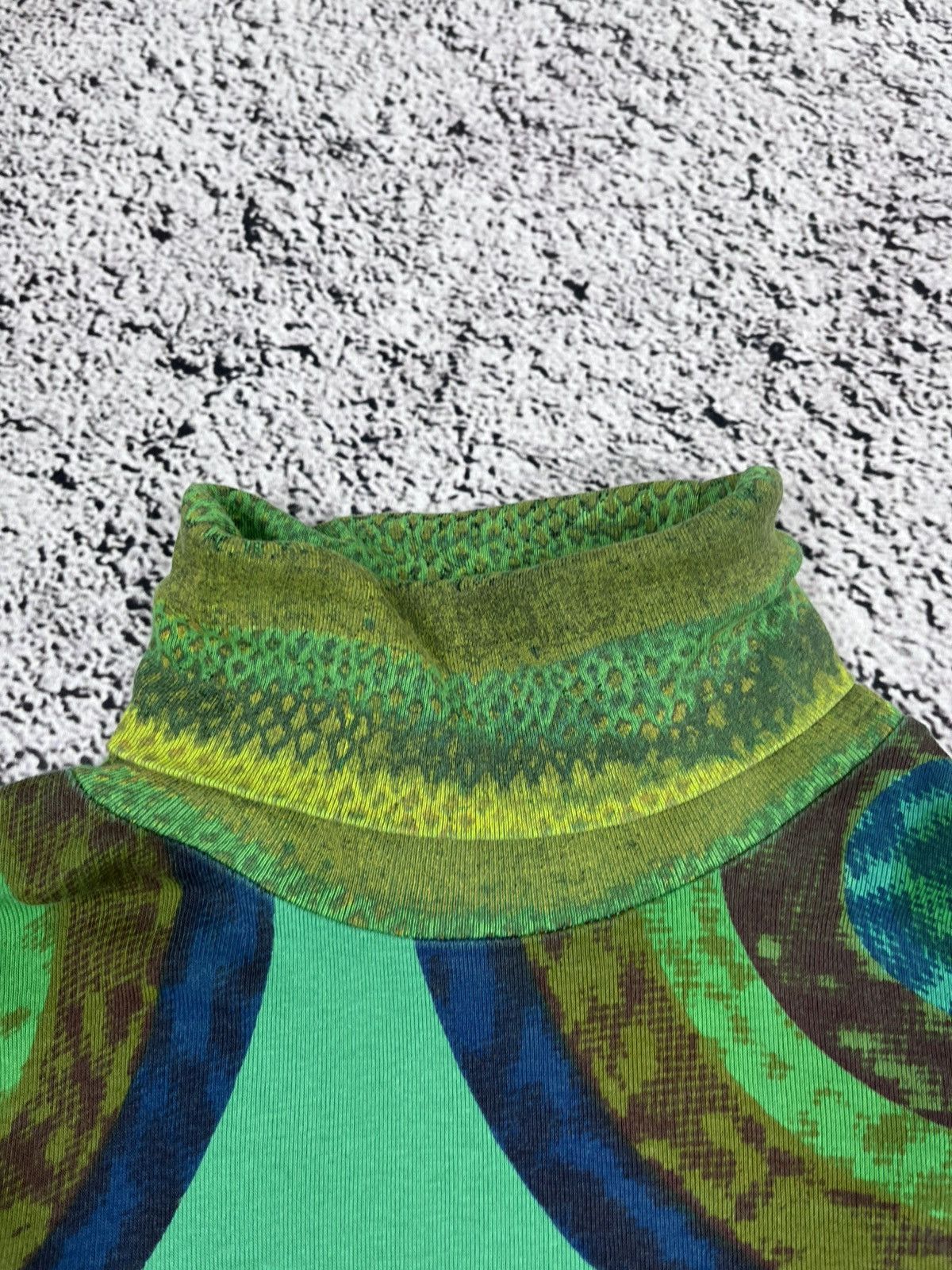 Desigual Vintage Gaultier Style Desigual printed turtleneck size M Size M / US 6-8 / IT 42-44 - 6 Thumbnail