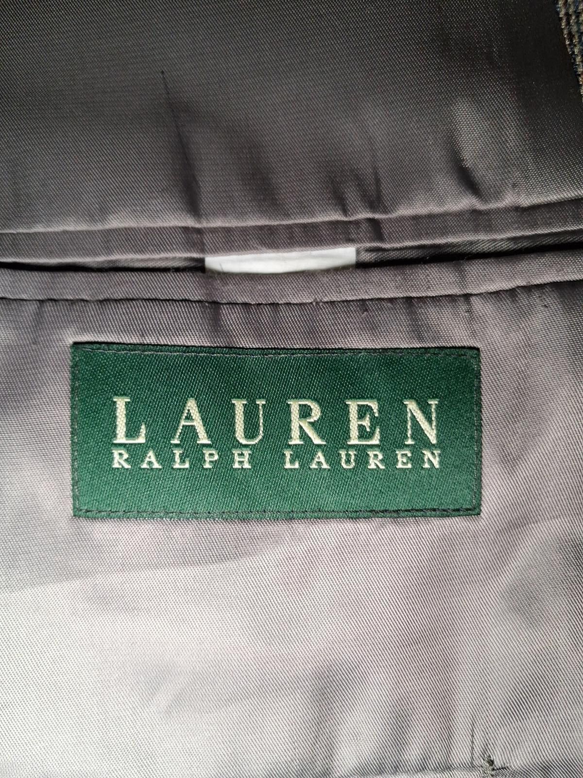 Polo Ralph Lauren Ralph Lauren Sport Coat Mens 42R Gray Houndstooth Silk Wool Size 42R - 2 Thumbnail