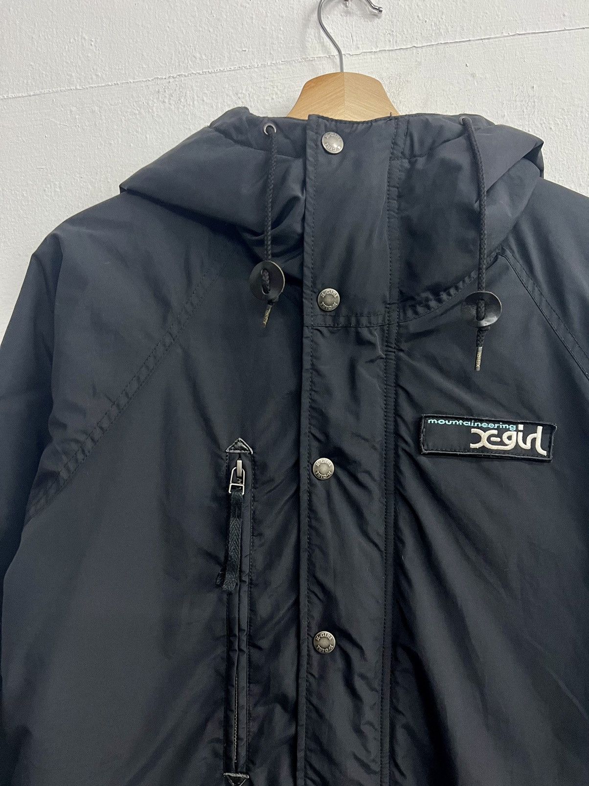 Japanese Brand X-GIRL MOUNTAINEERING HOODIE JACKET Size US M / EU 48-50 / 2 - 3 Thumbnail