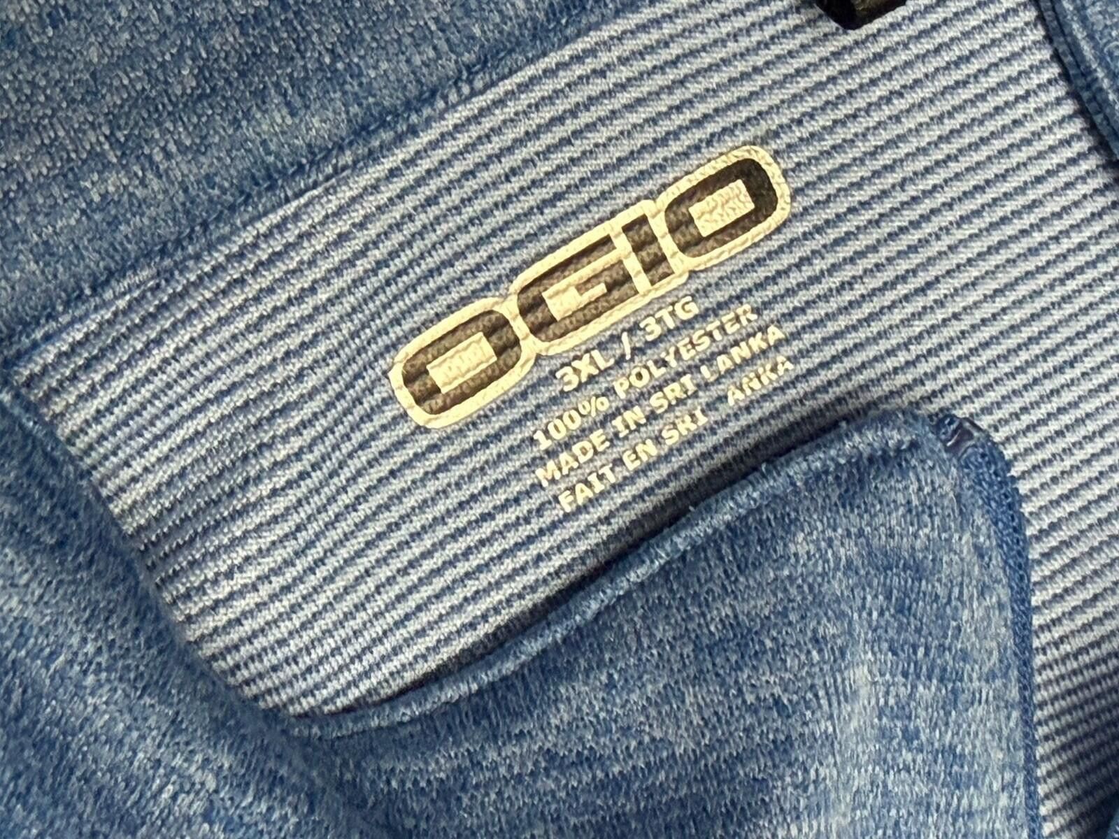 Ogio OGIO Cisco Company Logo 1/4 Zip Pullover Blue Mens 3XL Size US XXL / EU 58 / 5 - 3 Thumbnail