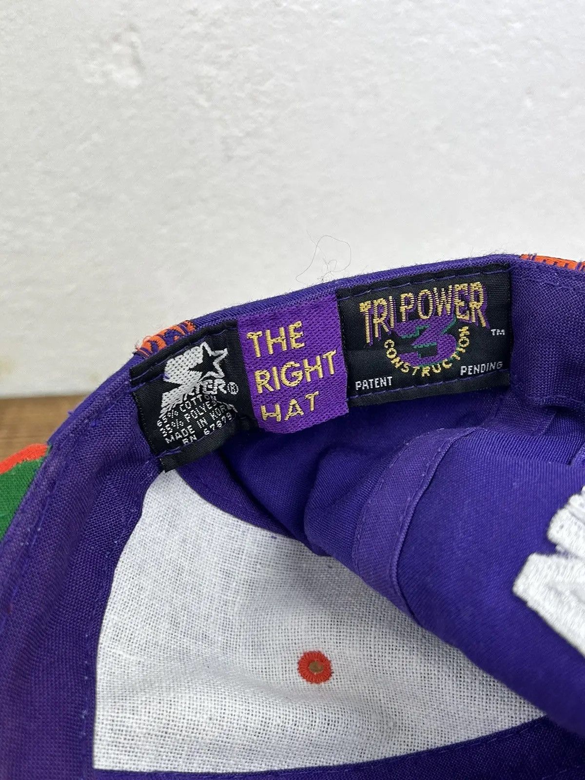 NBA 90s Vintage Starter x NBA Phoenix Suns Basketball Cap Hat Size ONE SIZE - 9 Thumbnail