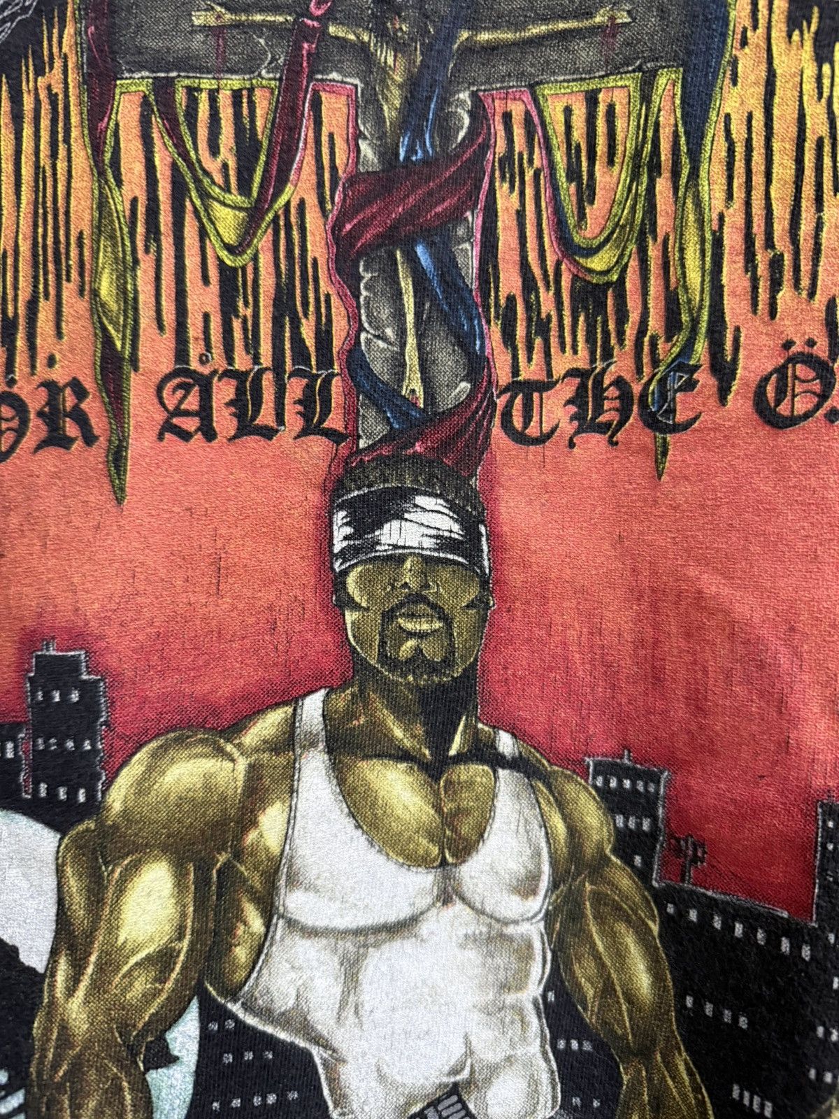 Rap Tees Rare Vintage 90s Conart Thellus Faded Tee Size US XL / EU 56 / 4 - 3 Thumbnail