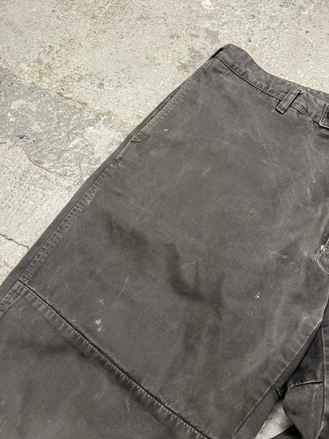 Prada × Vintage 2000s Prada Grey Linea Rossa Workwear Pants Size US 34 / EU 50 - 9 Thumbnail