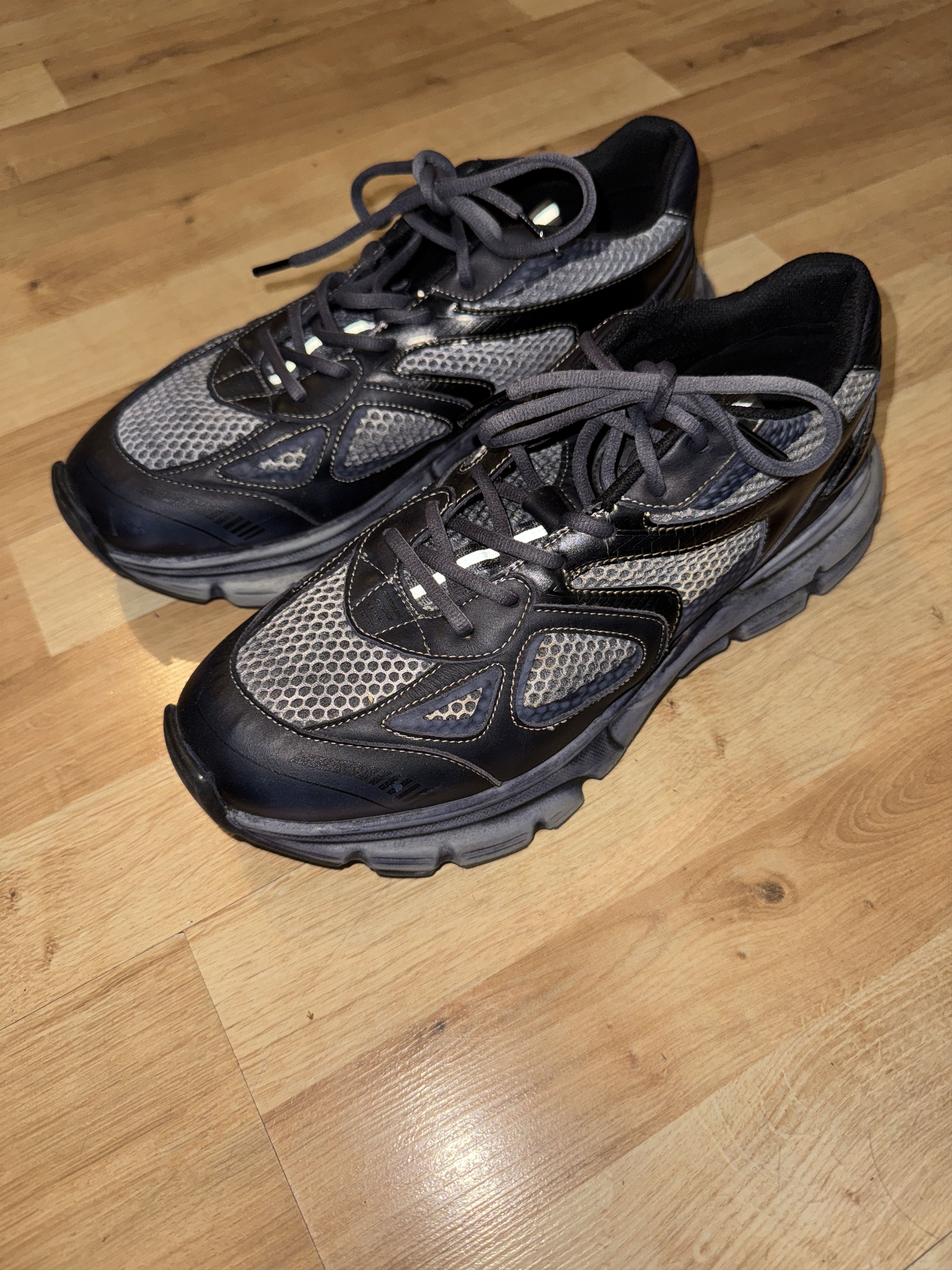 Axel Arigato Marathon Dip Dye low top trainers -navy black Size US 8.5 / EU 41-42 - 2 Thumbnail