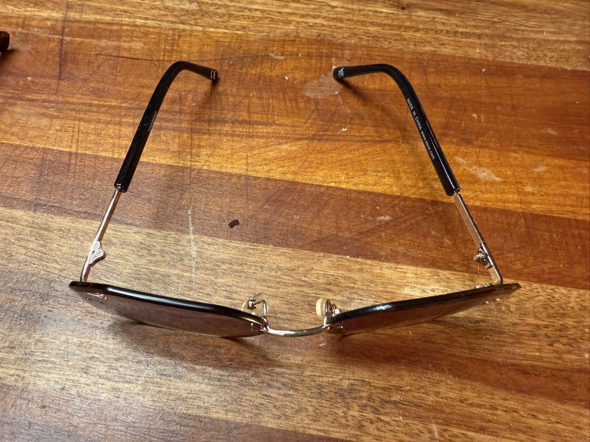 Asos Chic Geometric Rimless Sunglasses – Gradient Rose Lenses Size ONE SIZE - 2 Thumbnail