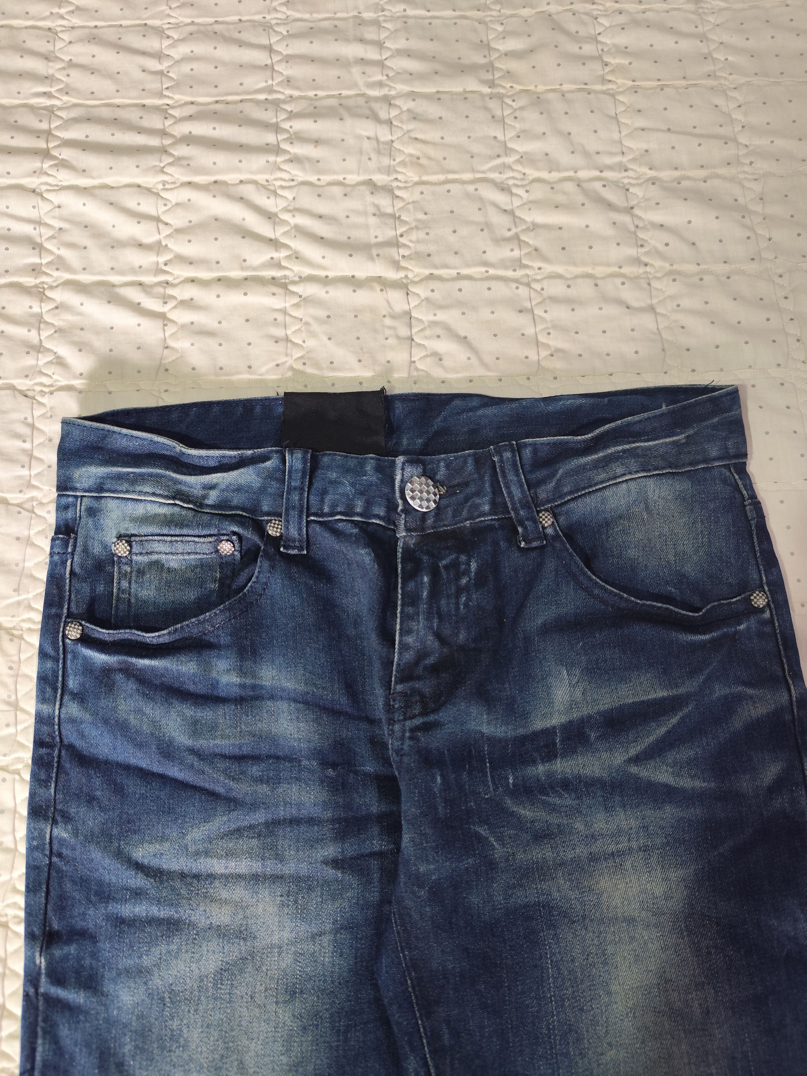 14th Addiction × Beauty Beast × Japanese Brand Vintage MZ Marzo Embroidery Denim J016 Size 27" / US 4 / IT 40 - 3 Thumbnail