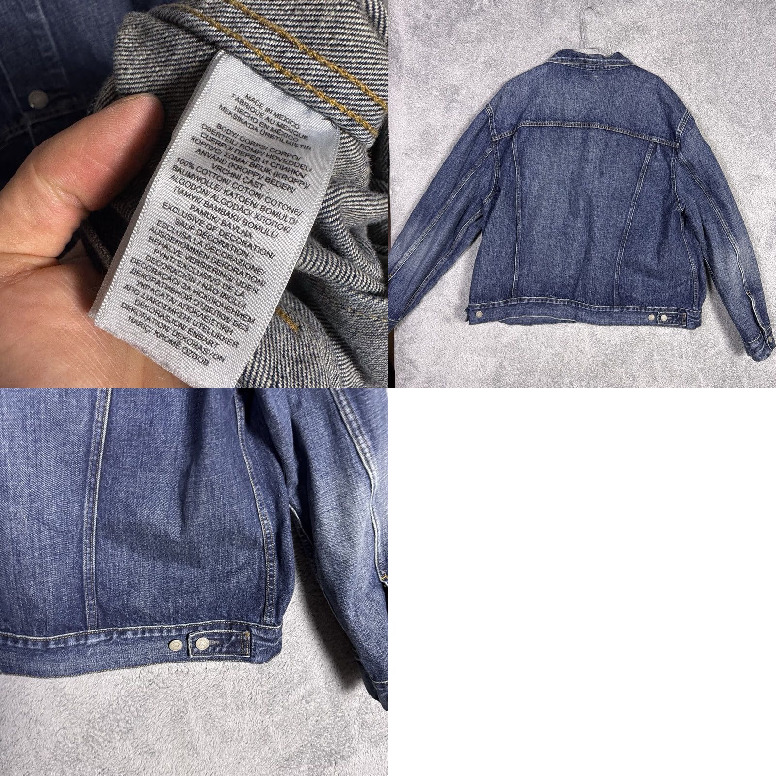 Polo Ralph Lauren Polo Ralph Lauren Denim Jacket Mens Big Jean Trucker RL Type 3 Fade - Size 2X - Blue Size US XXL / EU 58 / 5 - 8 Thumbnail
