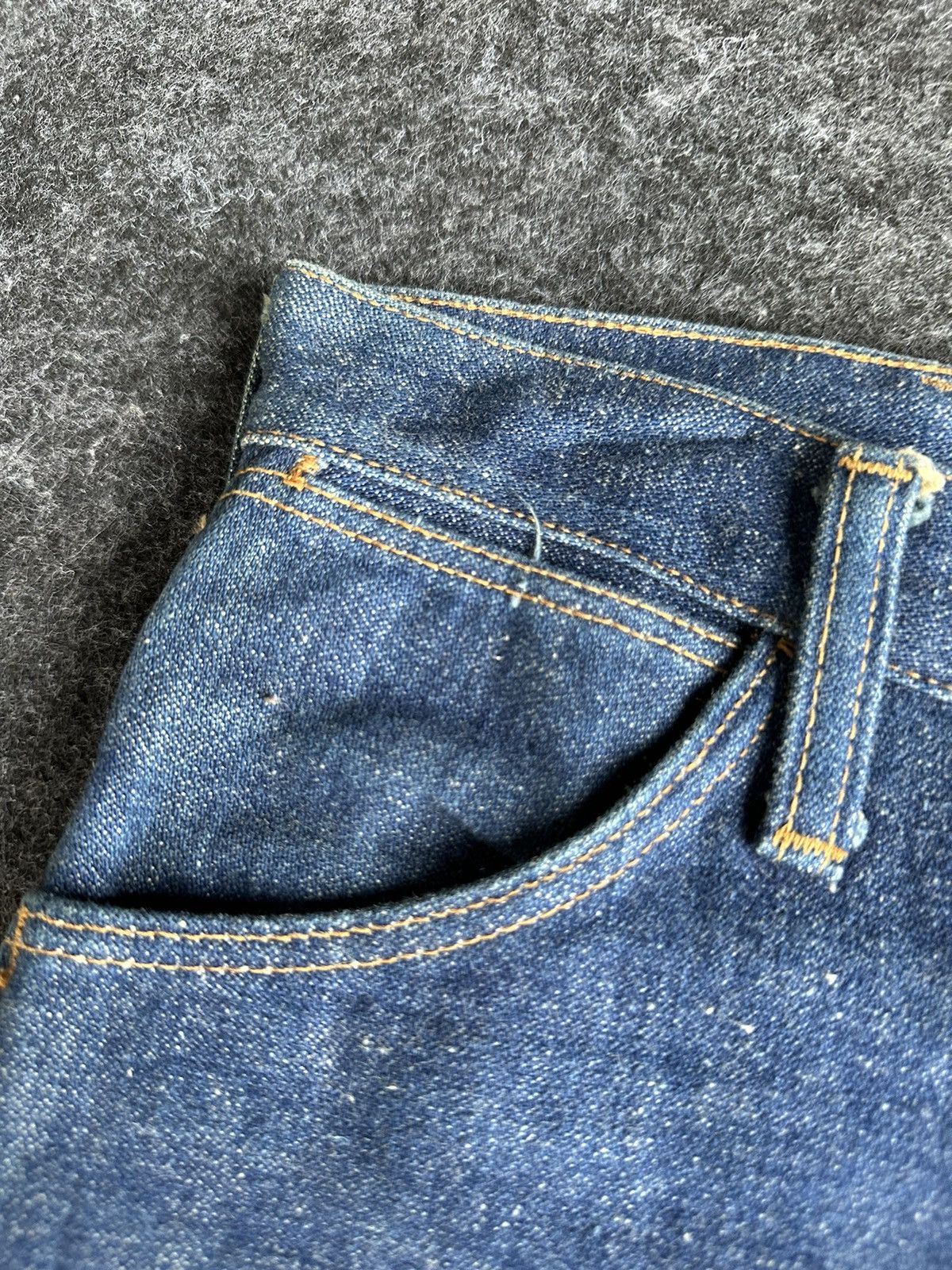 Wrangler Rare 60s Maverick Bluebell Bootcut Rare Denim D431 Size US 29 - 11 Thumbnail