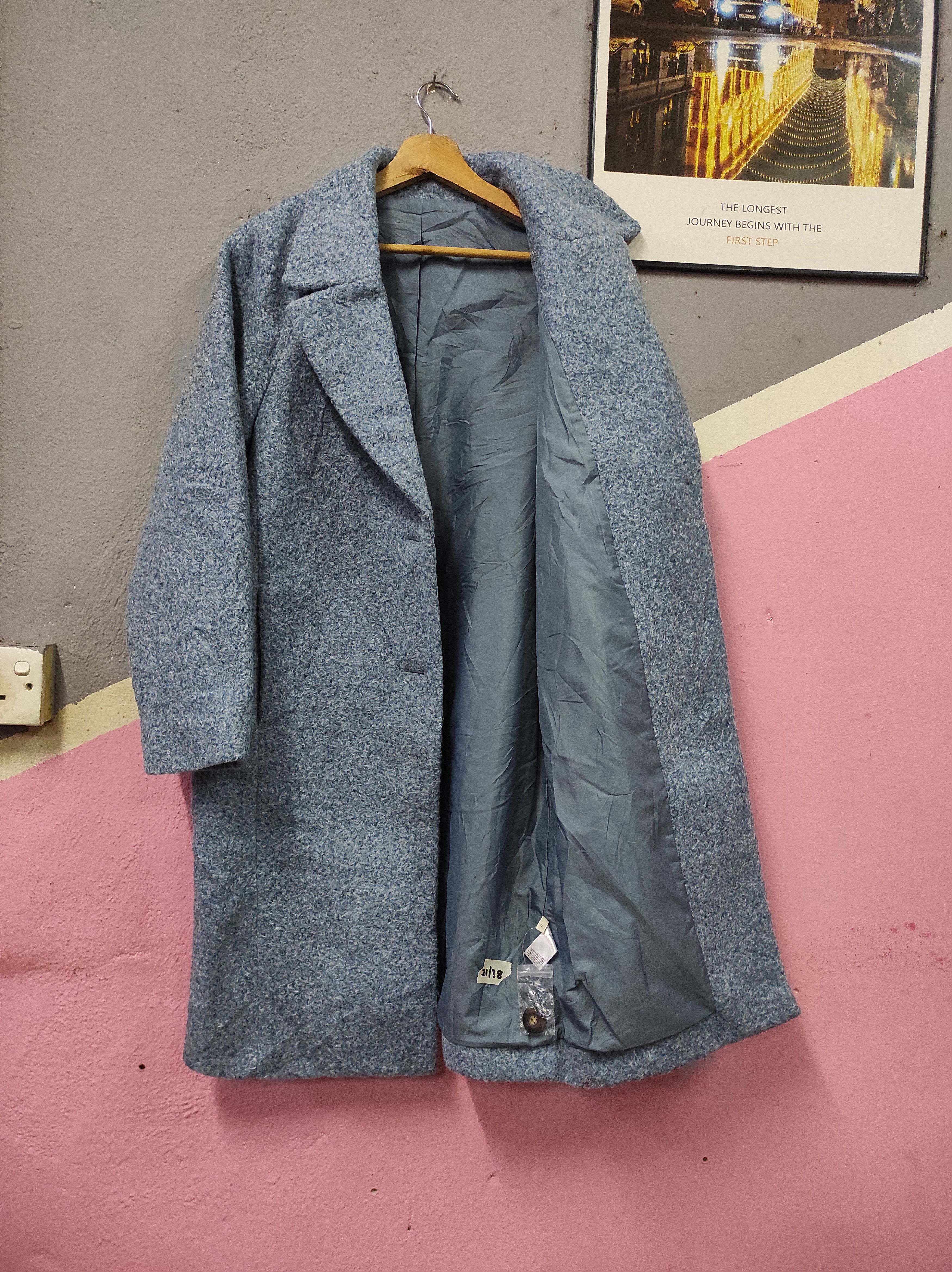 GU × Uniqlo GU WOOL HEAVY OVERCOAT LONG JACKET Size S / US 4 / IT 40 - 2 Thumbnail