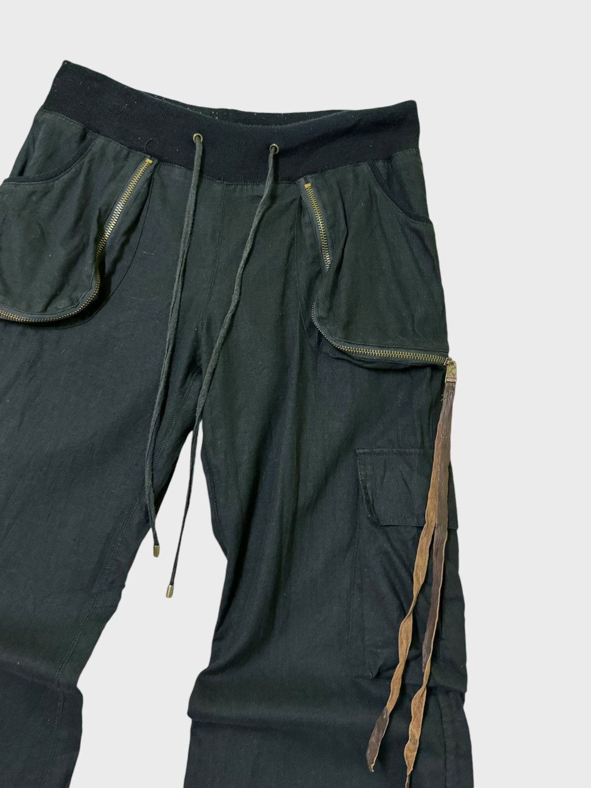 If Six Was Nine G.O.A Goa Military Flared Drawstring Zipper Pocket Cargo Size US 32 / EU 48 - 6 Thumbnail