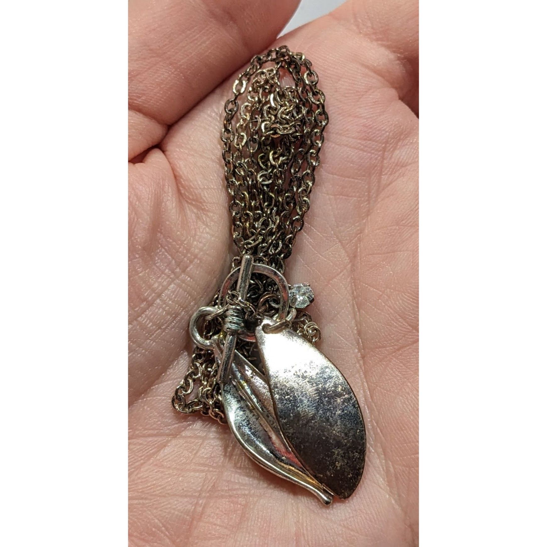Other Whimsical Fairycore Leaf Charm Toggle Necklace Size ONE SIZE - 5 Thumbnail