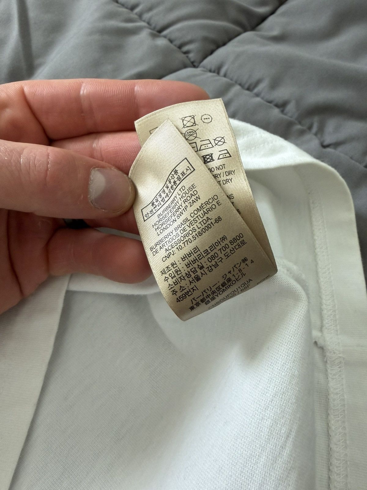 Burberry Burberry T-shirt Size US L / EU 52-54 / 3 - 6 Thumbnail