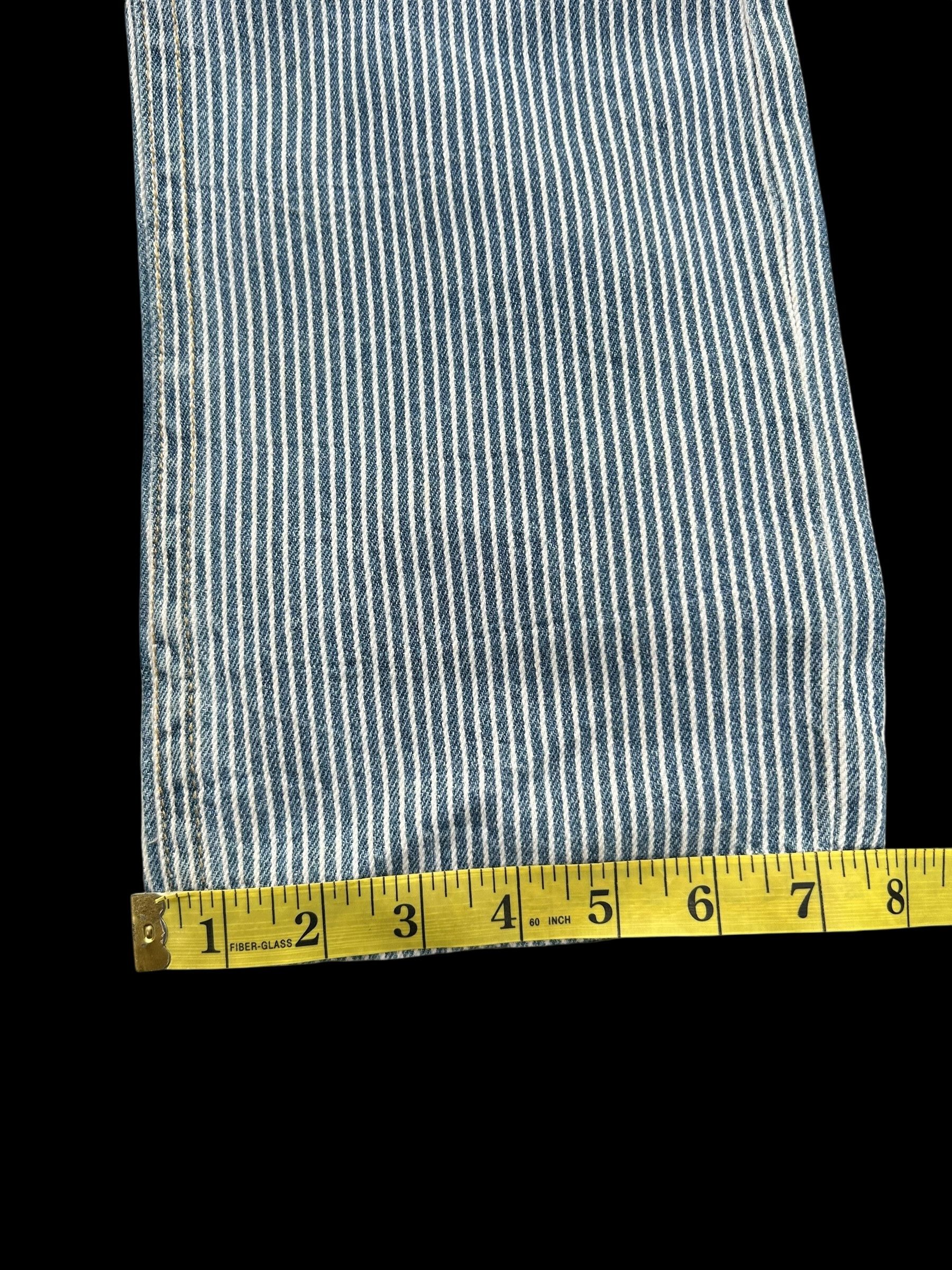 Japanese Brand × Kapital × Vintage Double Waist Hickory Japanese Style Denim Jeans Size US 32 / EU 48 - 16 Thumbnail