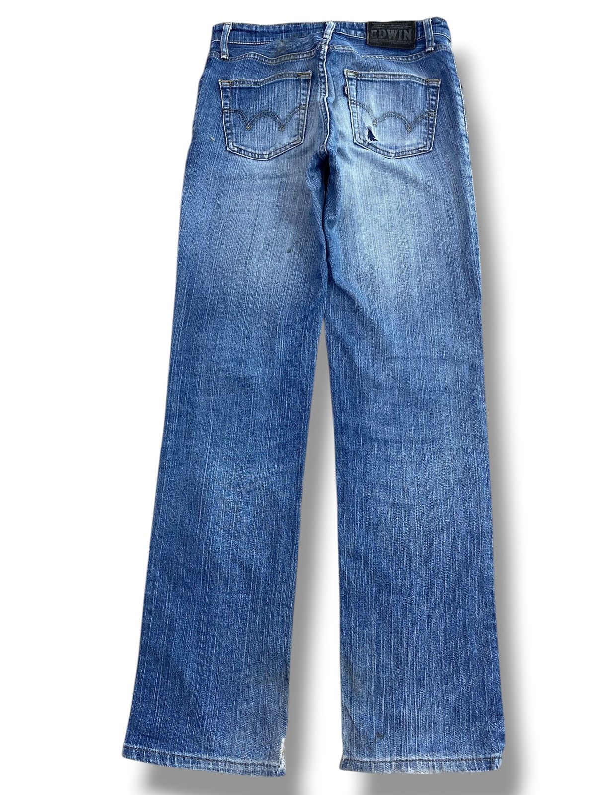 Edwin Edwin Faded Wash Style Straight Cut Jeans Size US 29 - 3 Thumbnail
