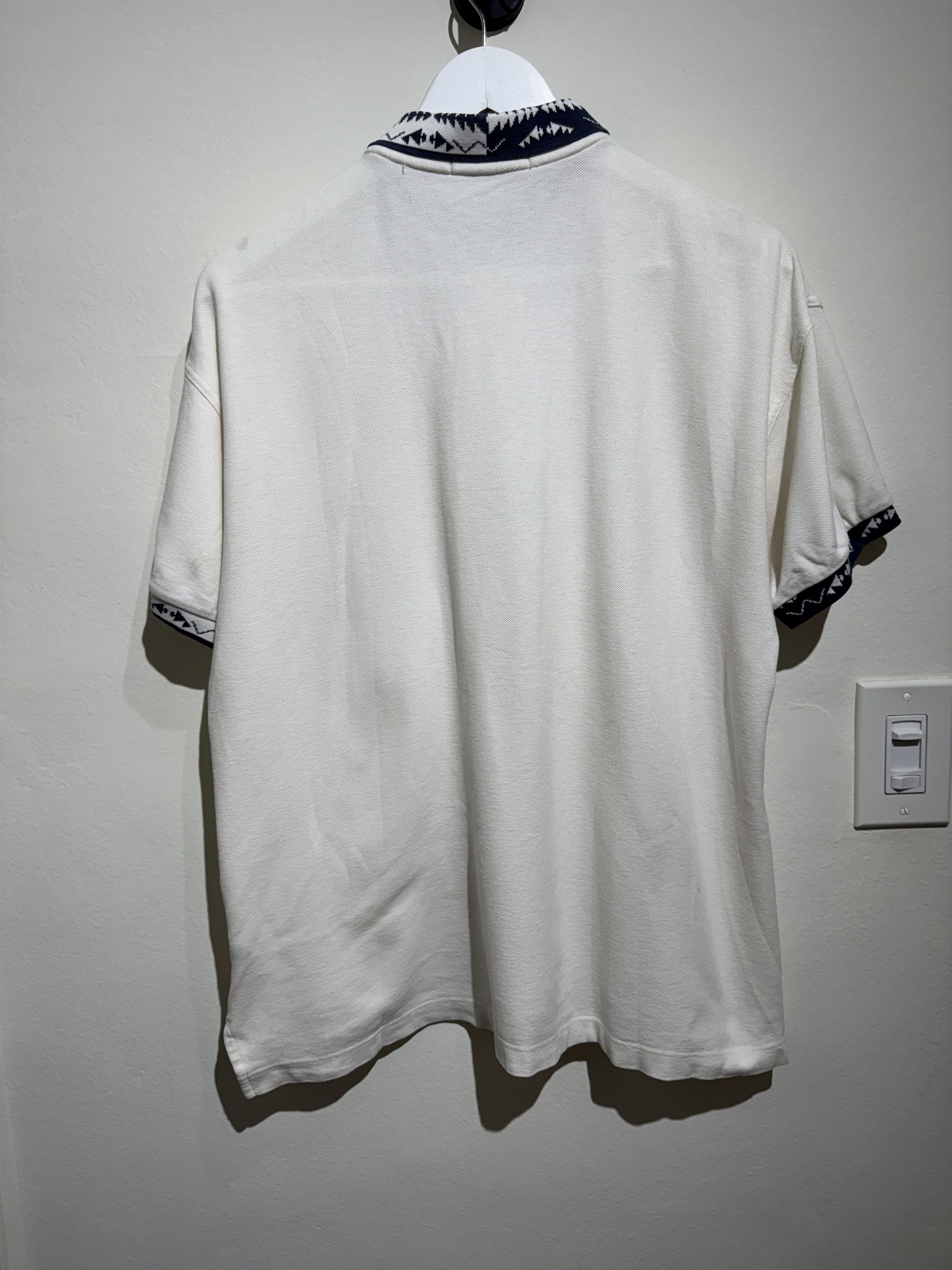 Kenzo Vintage Kenzo Golf Polo Shirt – Ivory with Embroidered Stag Size US S / EU 44-46 / 1 - 9 Thumbnail