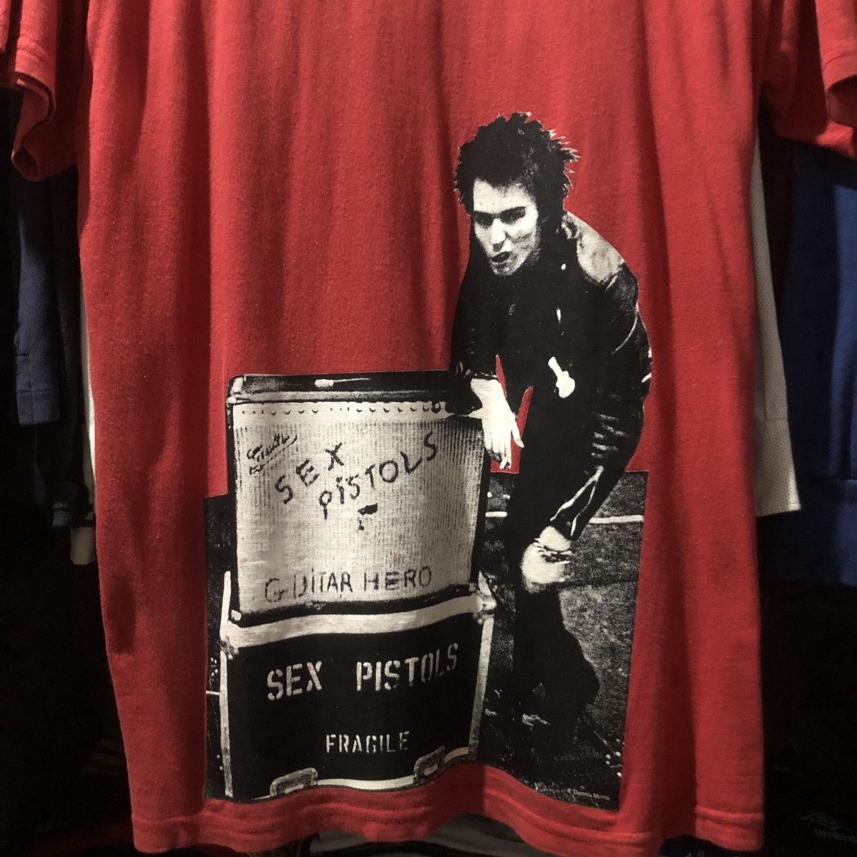 Vintage Vintage Destroy Sid Vicious Dennis Morris tee Shirts Size US M / EU 48-50 / 2 - 6 Thumbnail