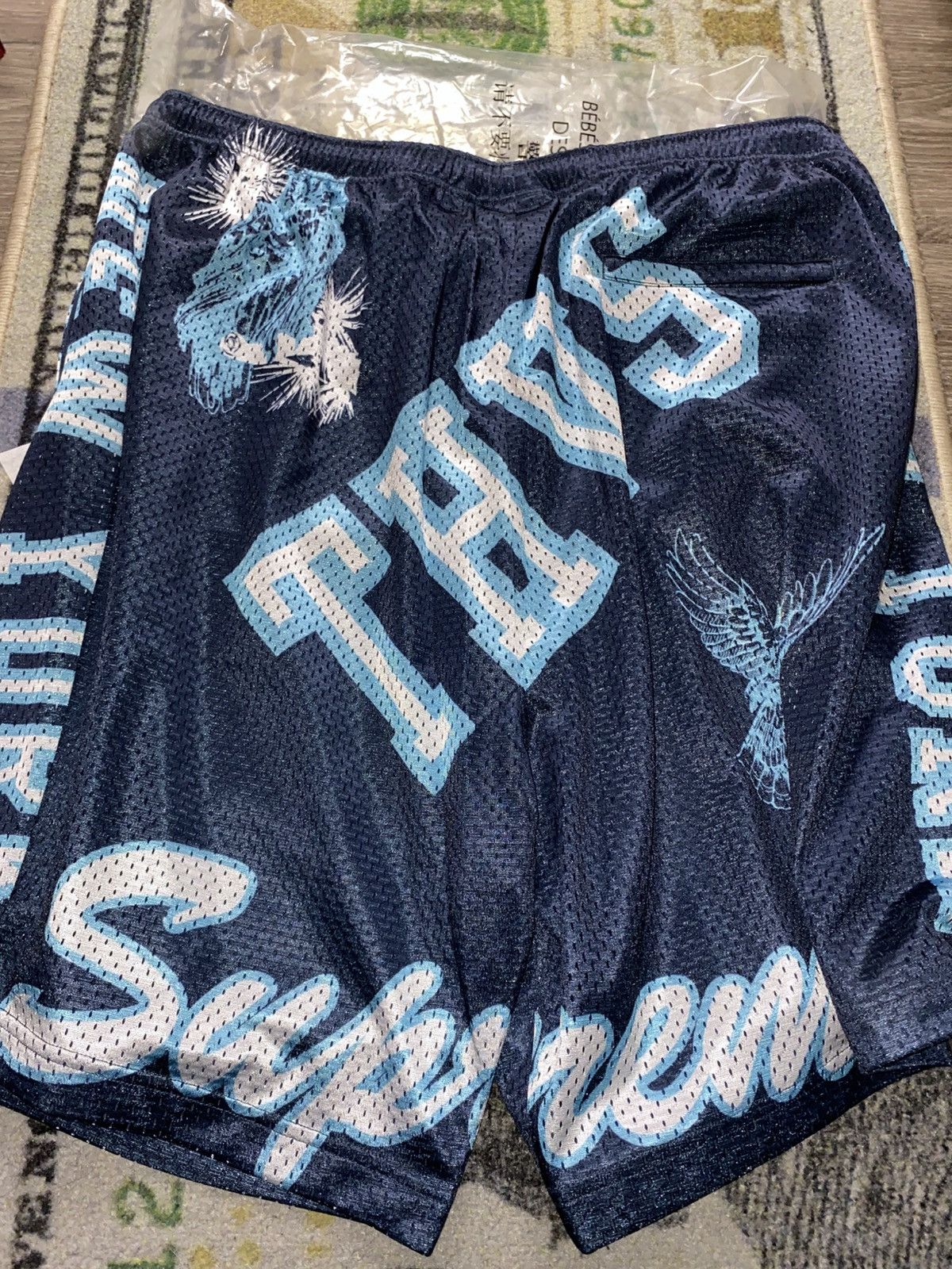 Supreme Supreme Varsity Mesh Shorts (LARGE) Size US 34 / EU 50 - 3 Thumbnail