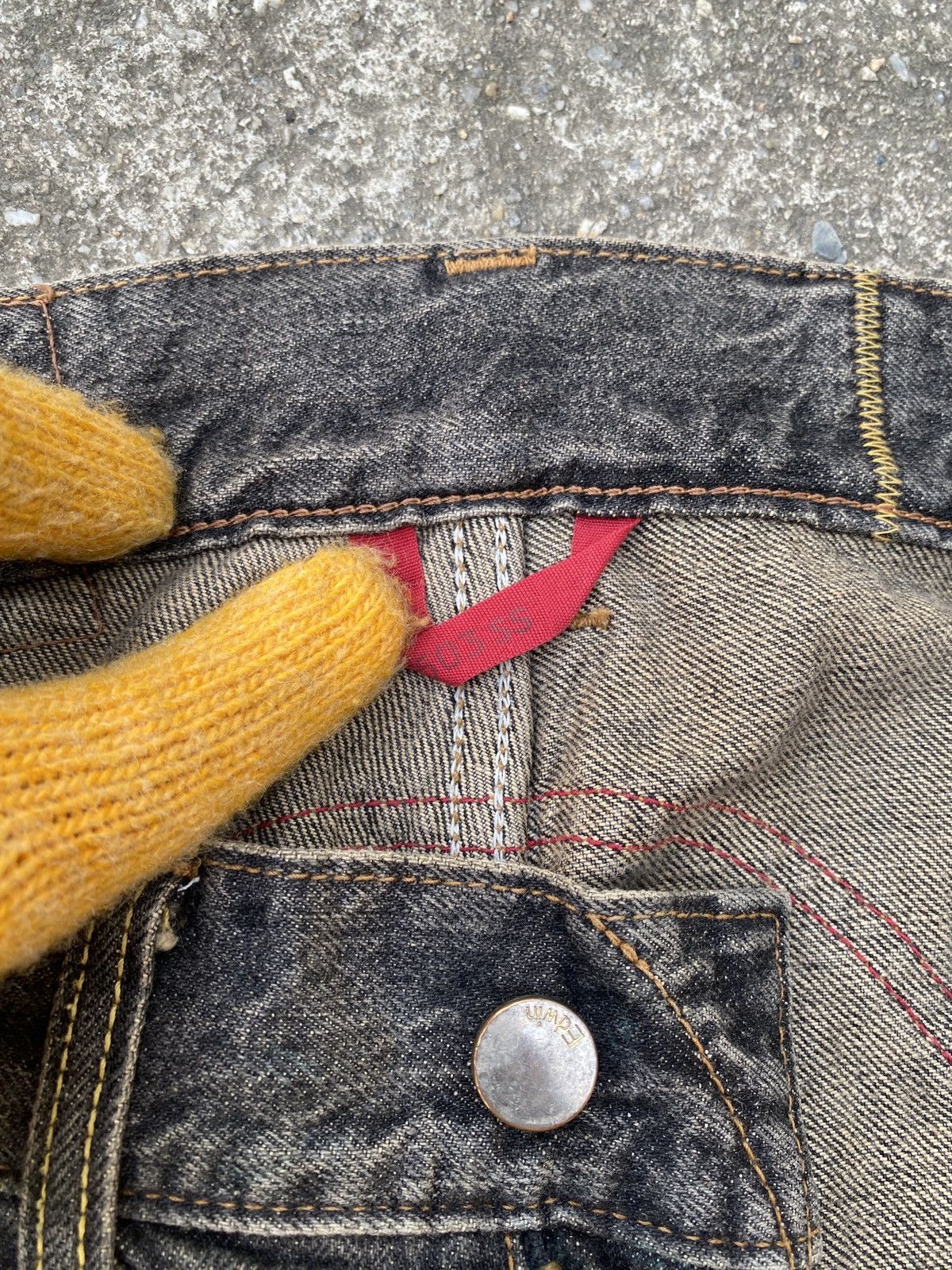 Edwin × Le Grande Bleu (L.G.B.) × Tornado Mart Edwin Japan 503 SS Flare Denim Size US 31 - 15 Thumbnail
