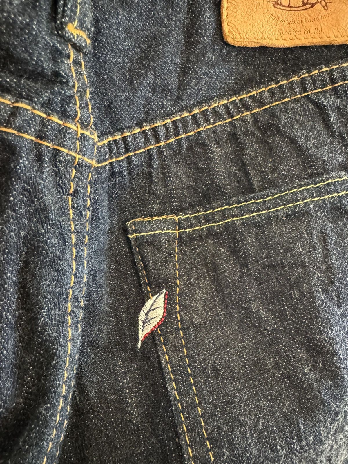Pure Blue Japan Pure Blue Japan 12oz. Lightweight "Summer Denim" Size US 31 - 7 Thumbnail