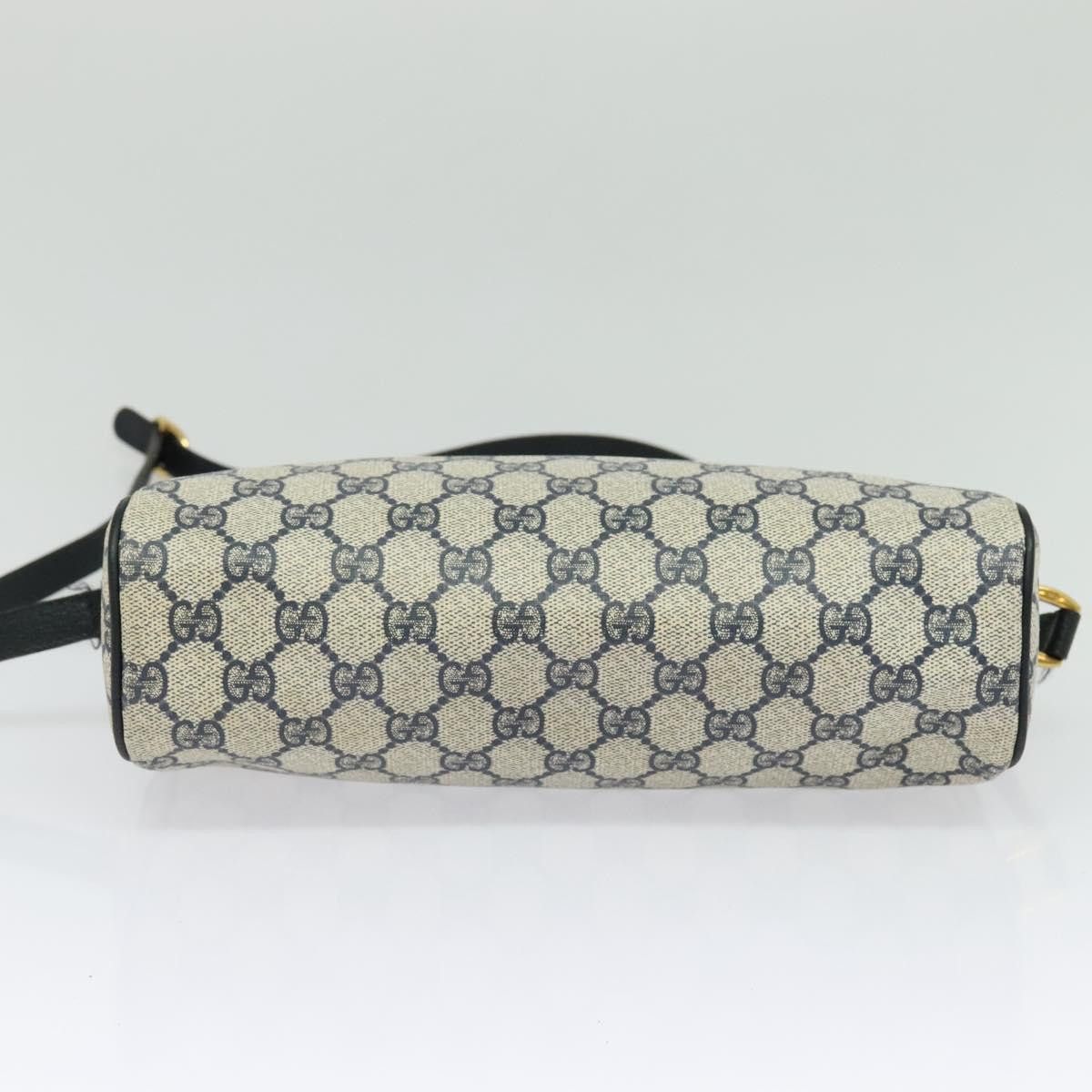 Gucci GUCCI GG Supreme Sherry Line Shoulder Bag Pvc Navy Gold 001 Size ONE SIZE - 9 Thumbnail