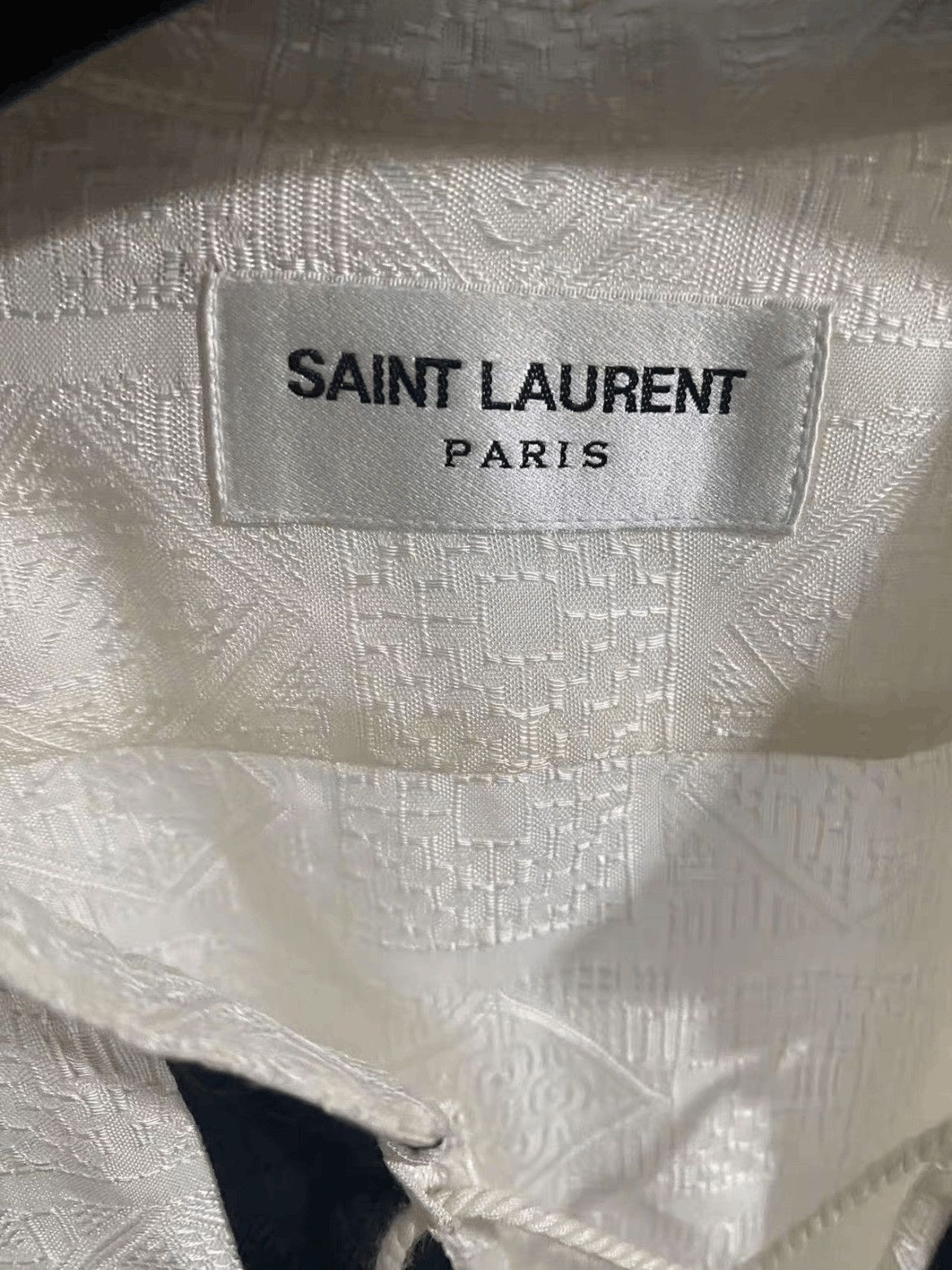 Saint Laurent Paris Sz 37 Saint Laurent Paris 19SS Pattern Stripe Shirt Size US S / EU 44-46 / 1 - 2 Thumbnail