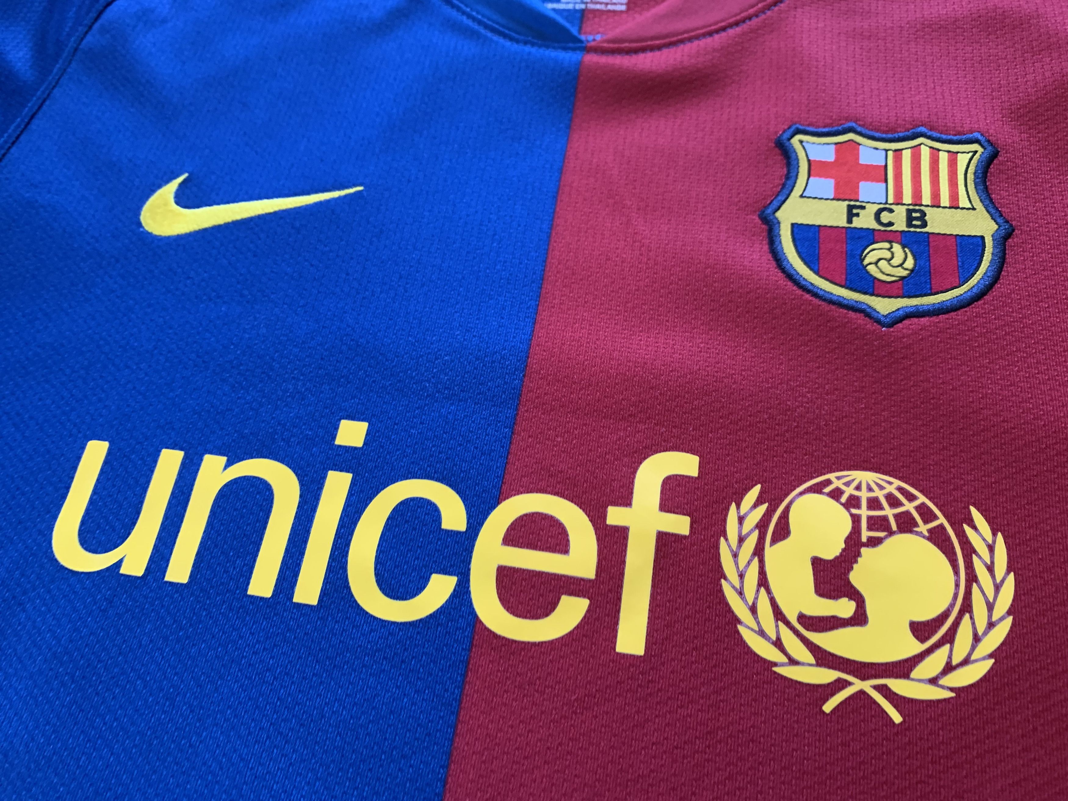 Nike Nike FCB Youth Kids Jersey Size US XXS / EU 40 - 6 Thumbnail